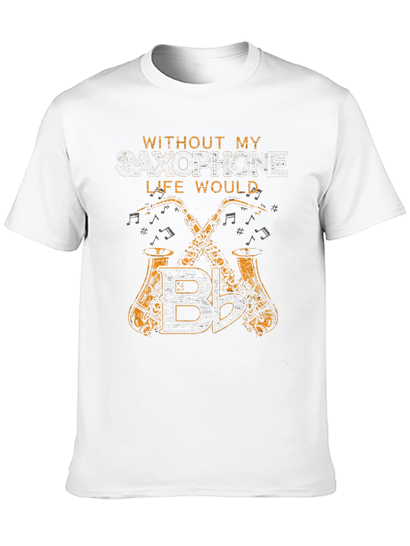 Saxophone Music Lover Graphic Tee - Musician Shirt