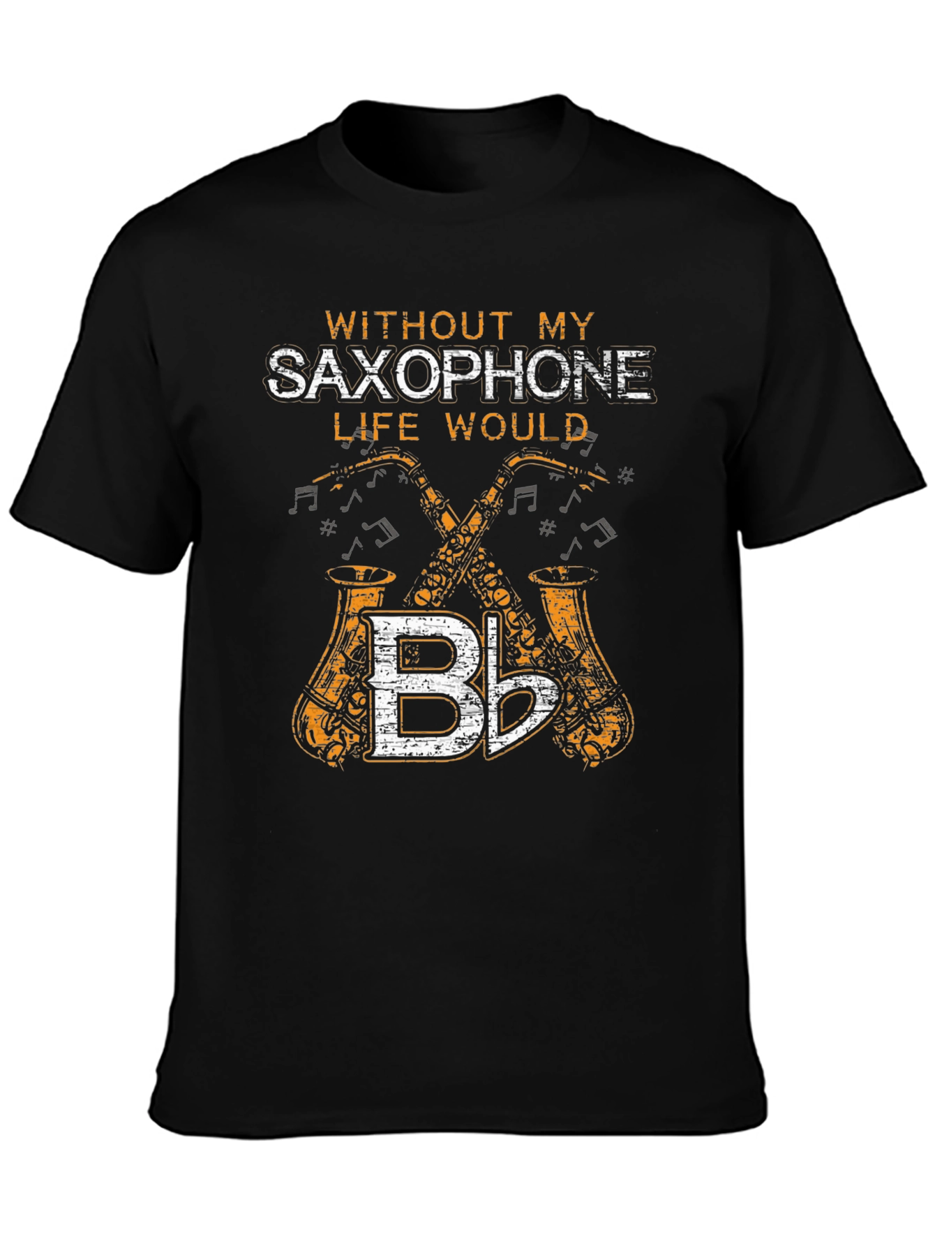 Saxophone Music Lover Graphic Tee - Musician Shirt