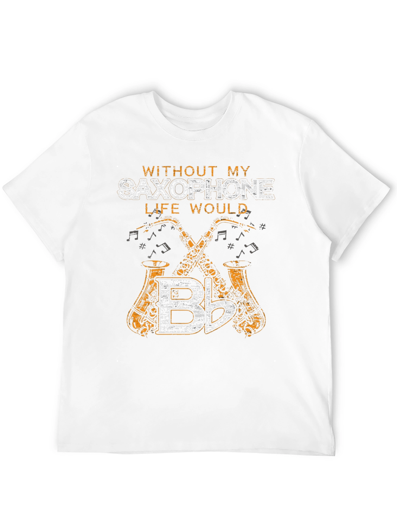 Saxophone Music Lover Graphic Tee - Musician Shirt