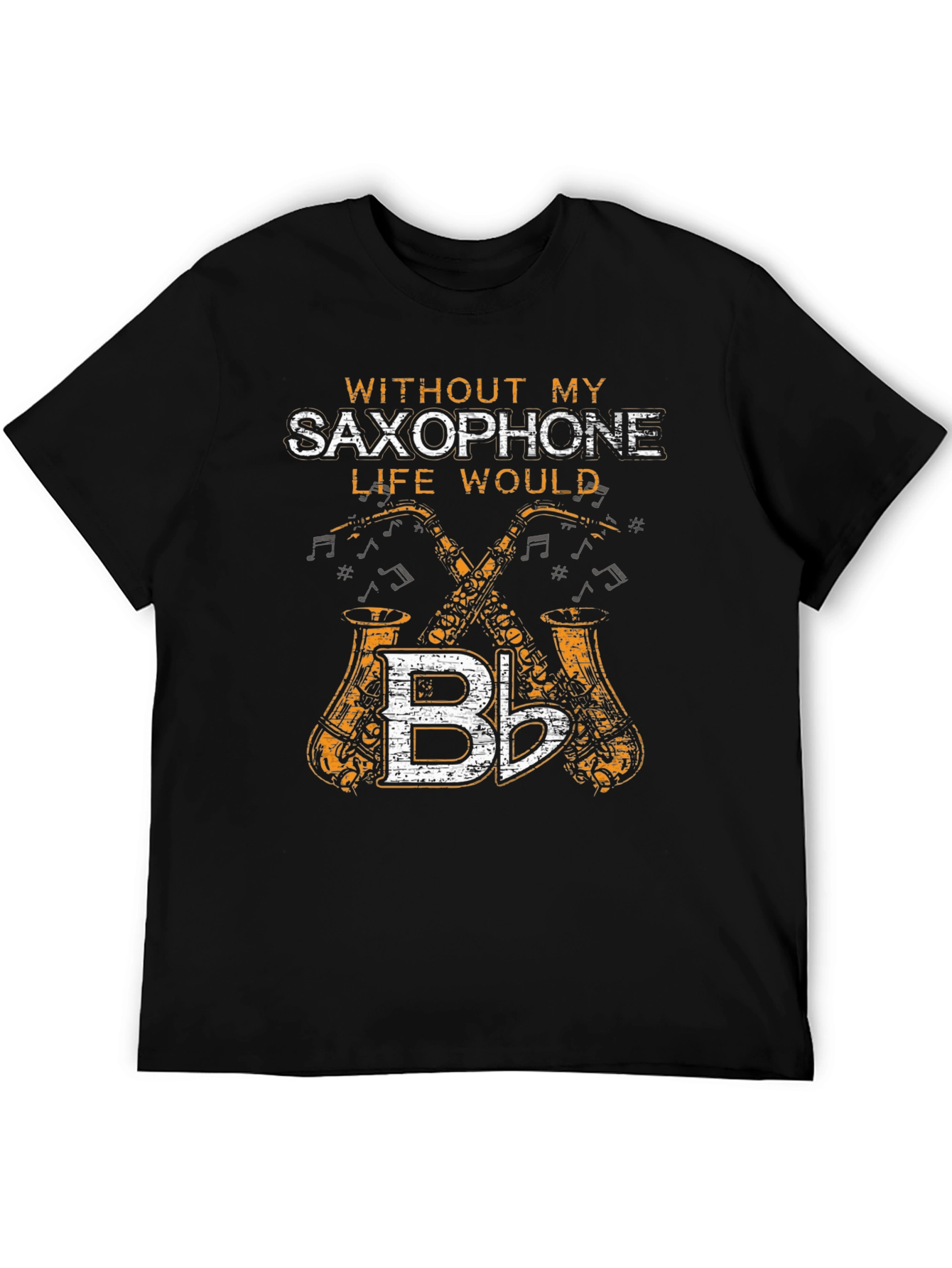 Saxophone Music Lover Graphic Tee - Musician Shirt