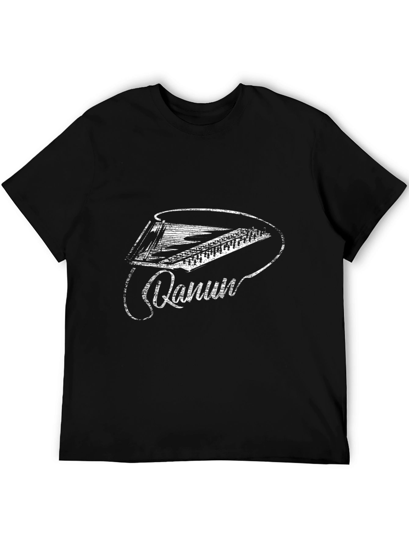 Qanun Music Instrument Graphic Tee