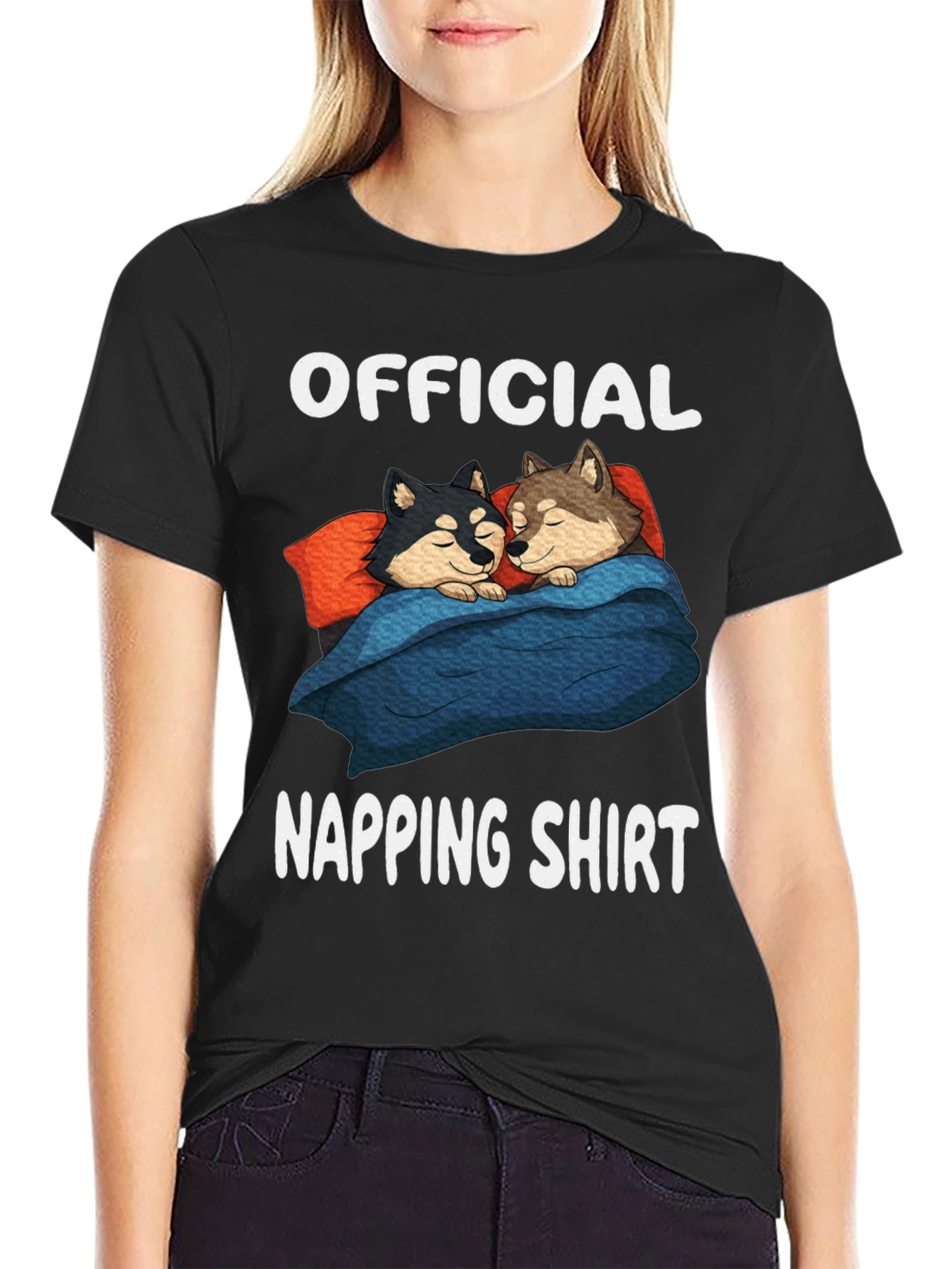 Official Napping Shirt - Sleeping Dogs Graphic Tee