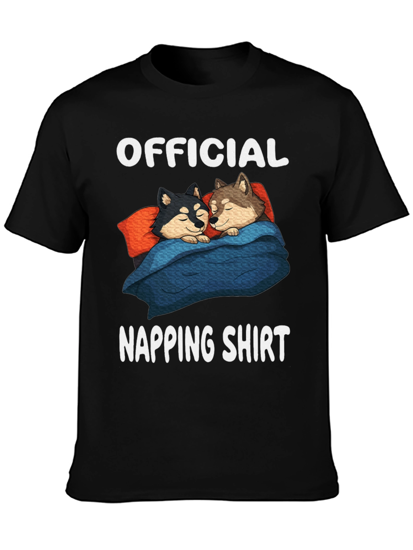 Official Napping Shirt - Sleeping Dogs Graphic Tee