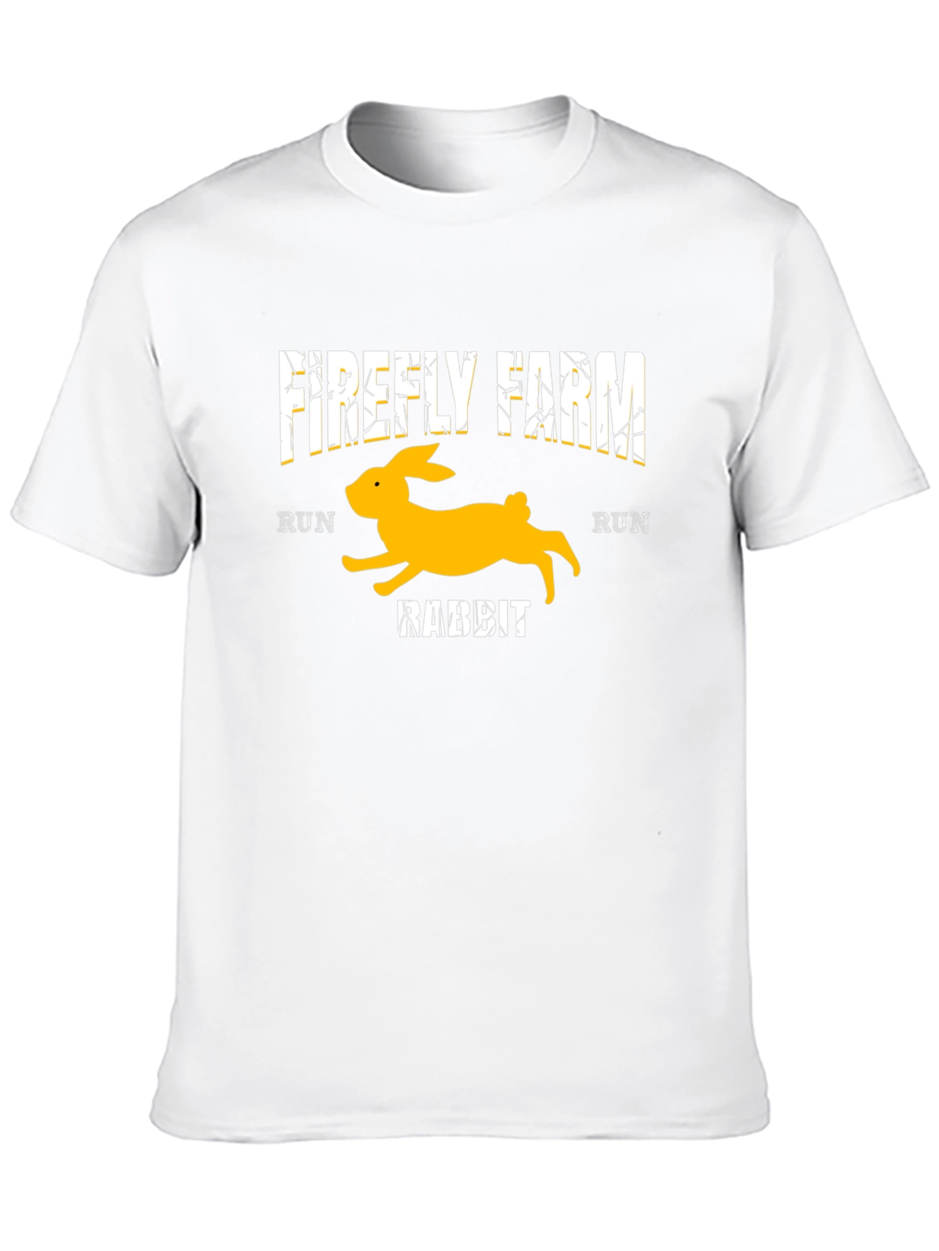 Firefly Farm Rabbit Run Black T-Shirt