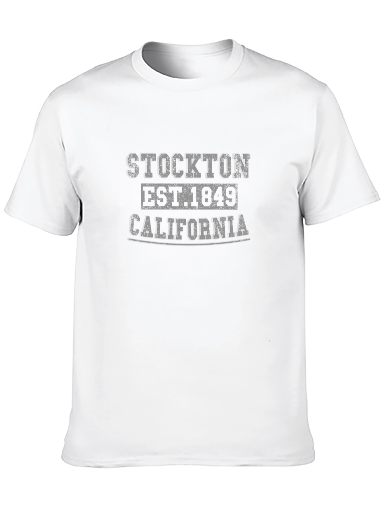 Stockton CA Est. 1849 Mens T-Shirt