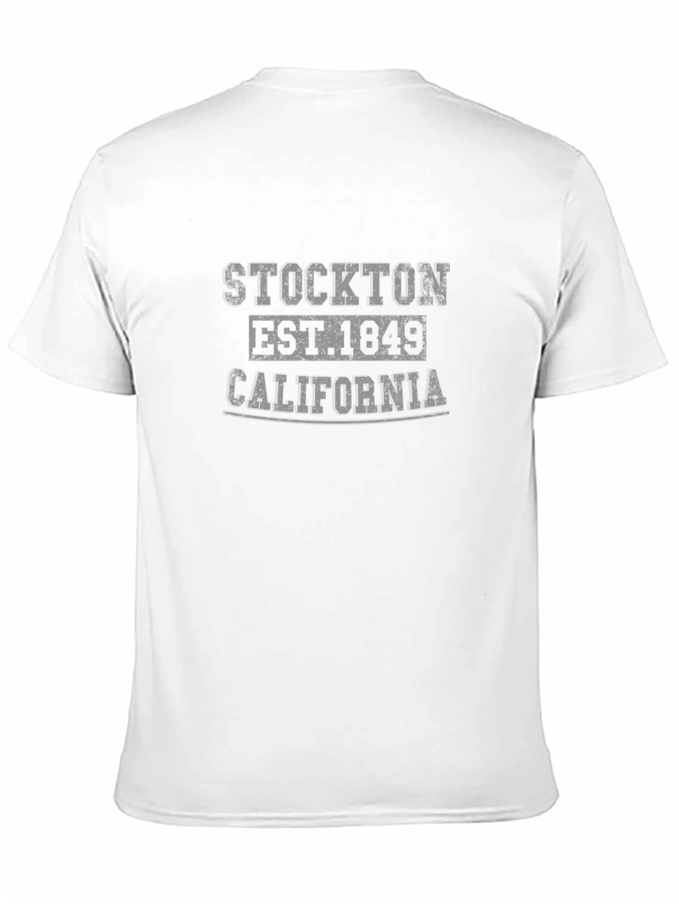 Stockton CA Est. 1849 Mens T-Shirt