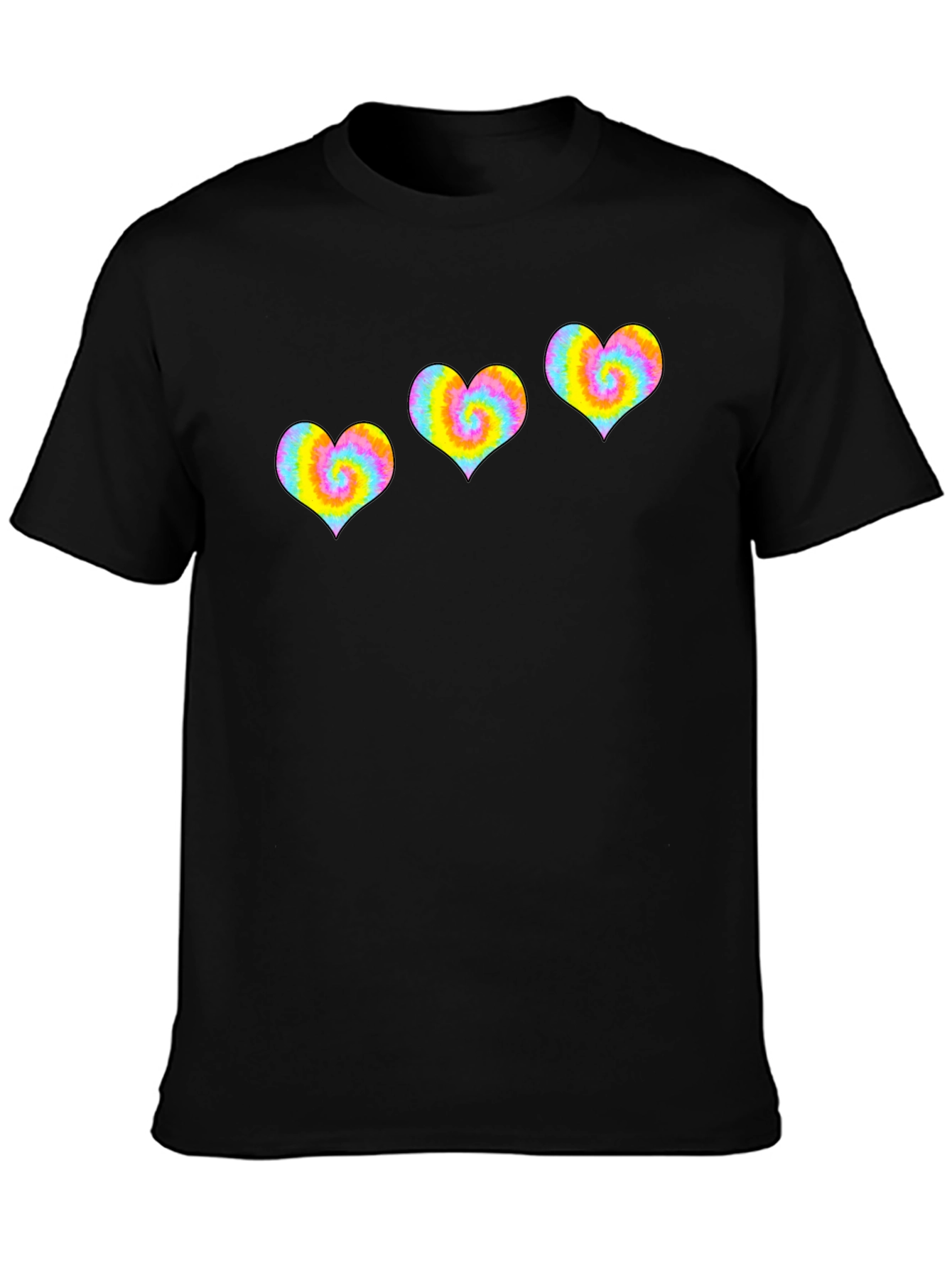 Tie-Dye Heart T-Shirt - Groovy Style