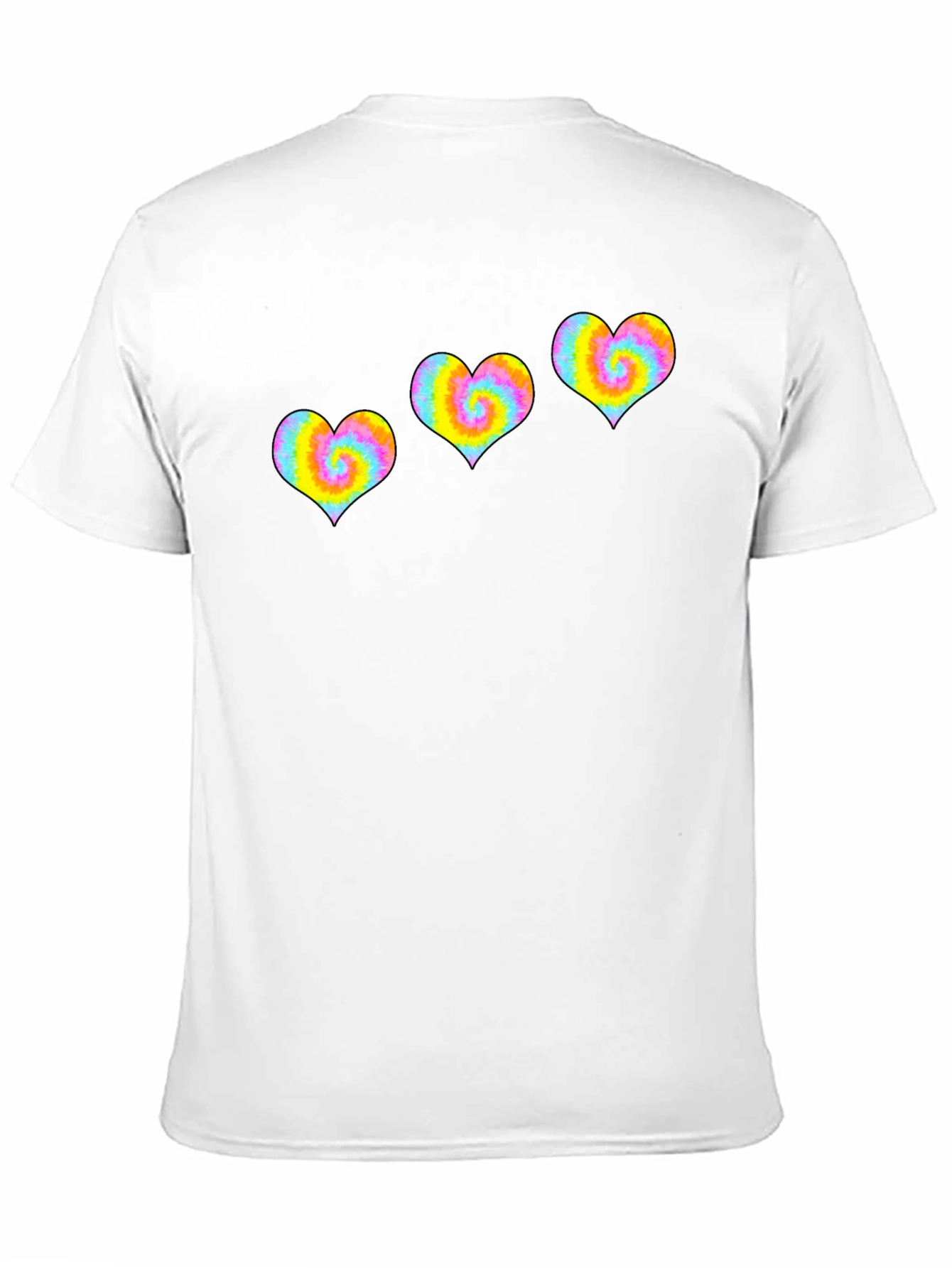Tie-Dye Heart T-Shirt - Groovy Style