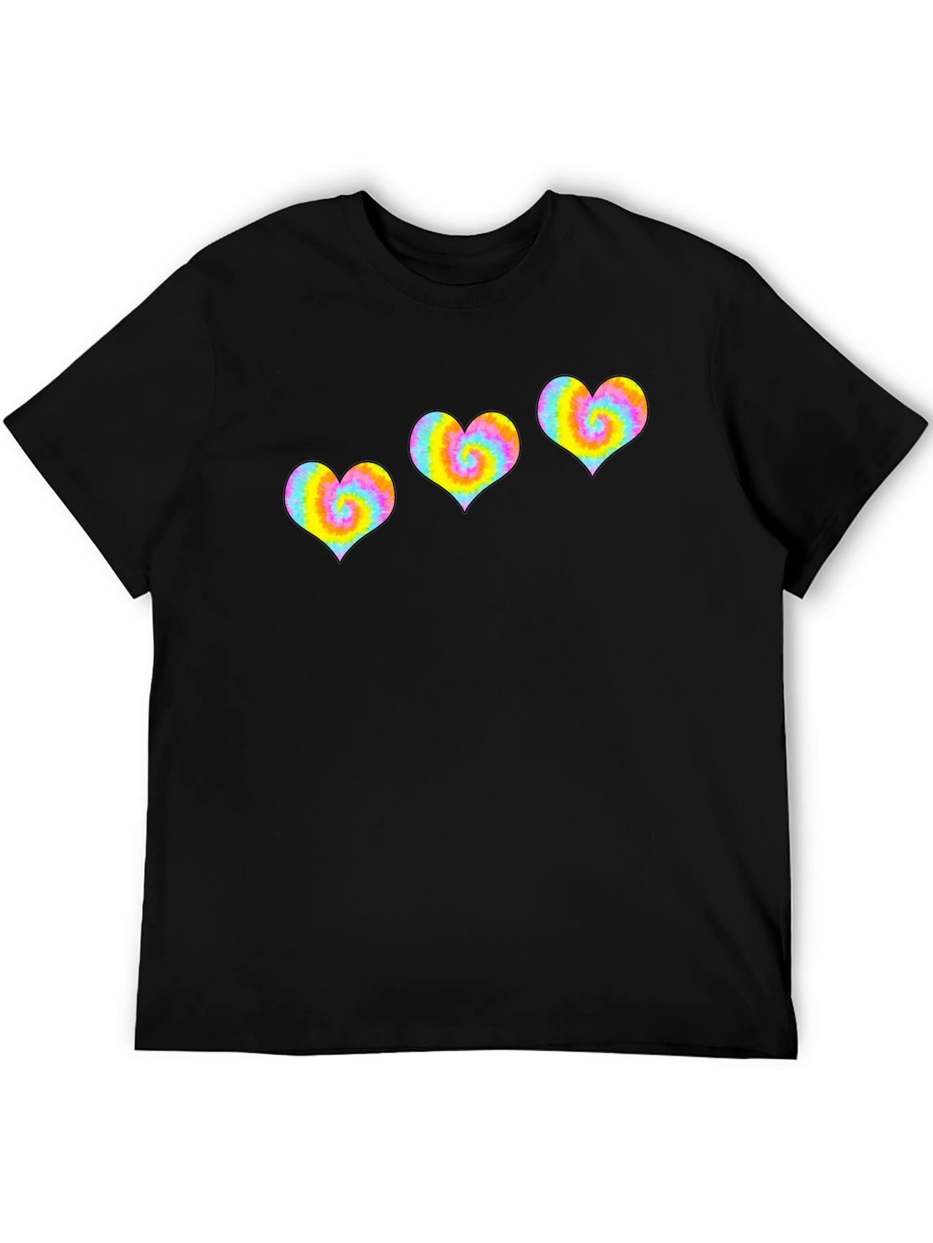 Tie-Dye Heart T-Shirt - Groovy Style