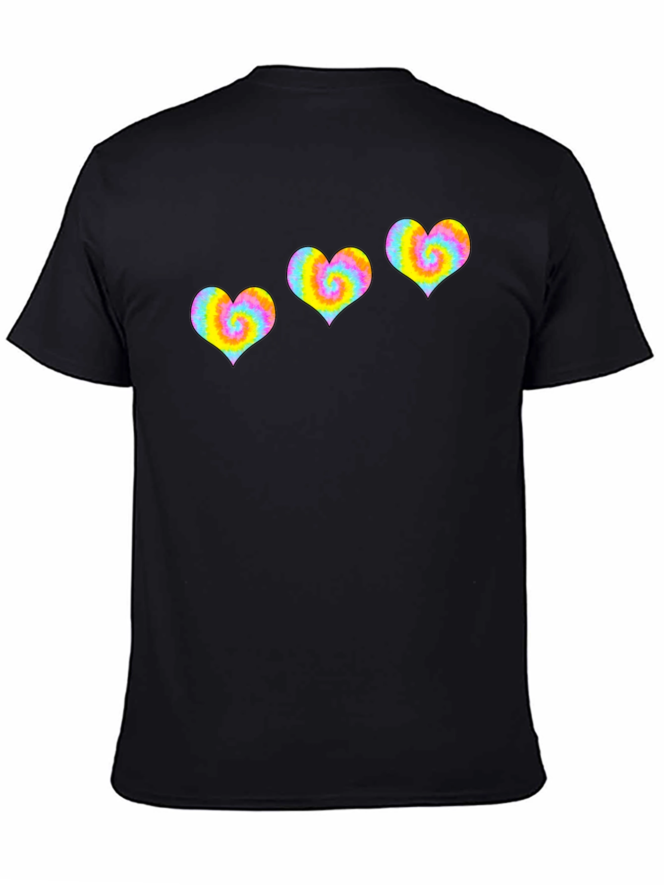 Tie-Dye Heart T-Shirt - Groovy Style