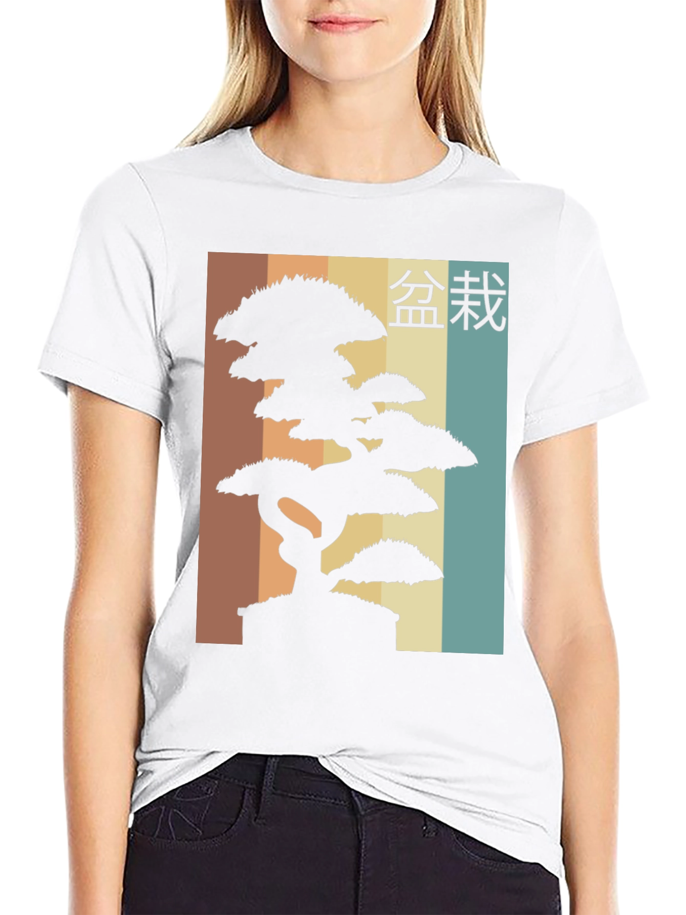 Bonsai Tree Graphic Tee - Japanese Aesthetic T-Shirt