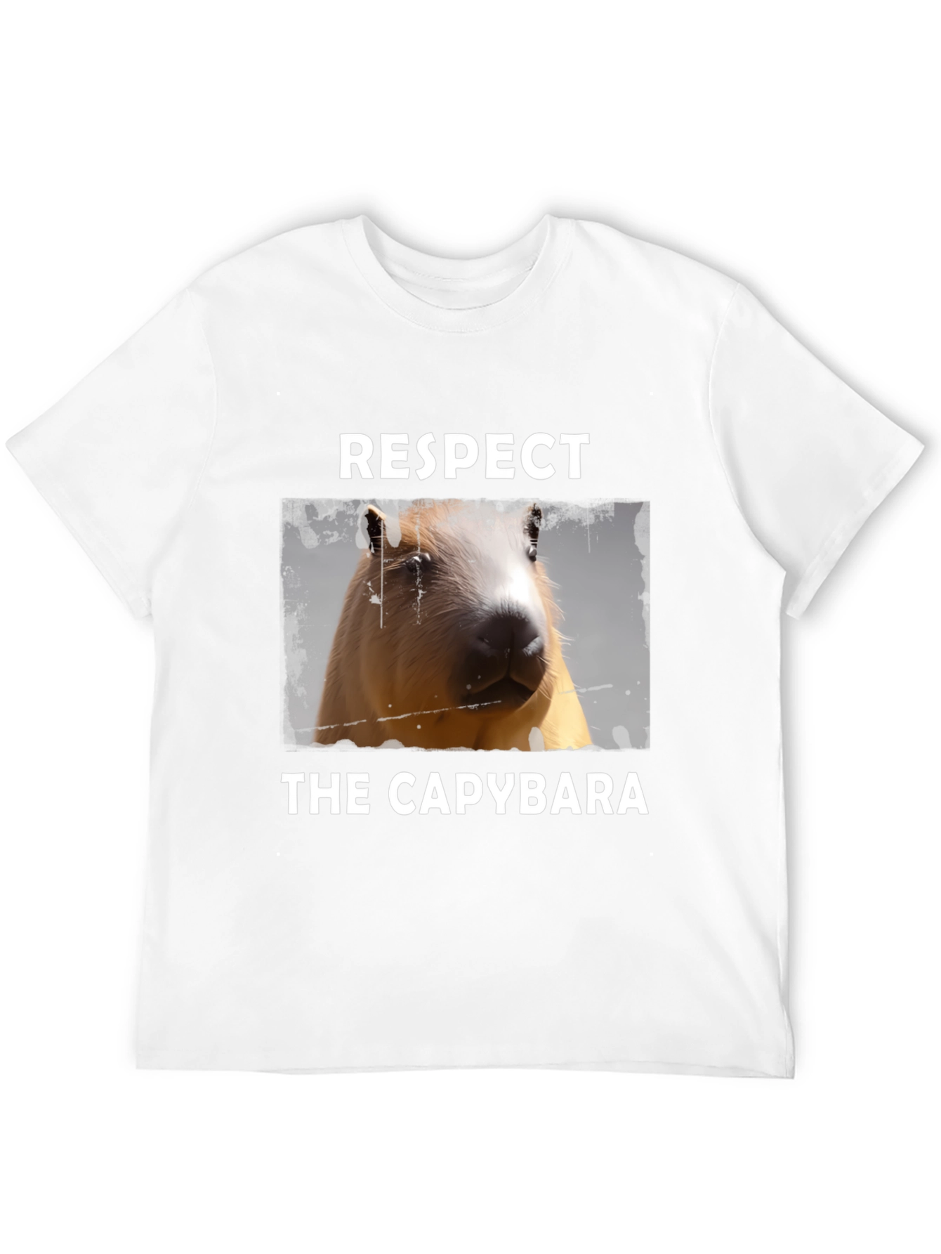 Respect the Capybara Graphic T-Shirt