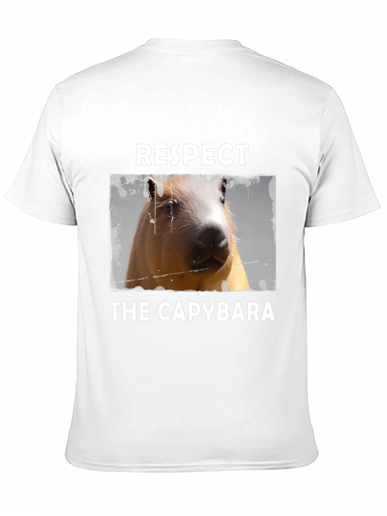 Respect the Capybara Graphic T-Shirt