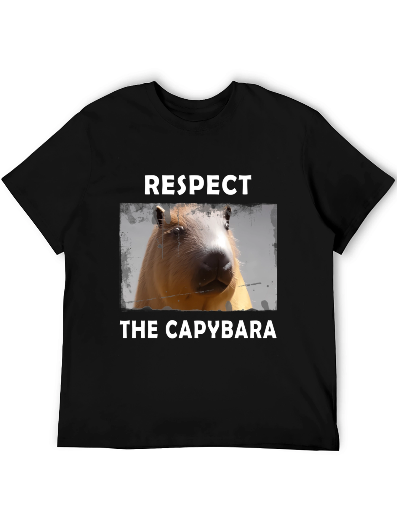 Respect the Capybara Graphic T-Shirt
