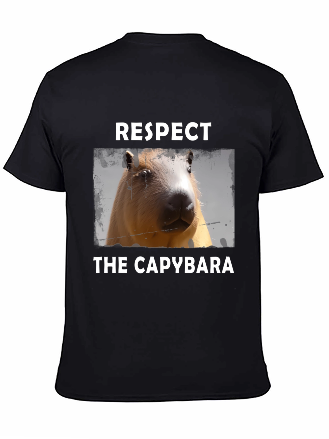 Respect the Capybara Graphic T-Shirt