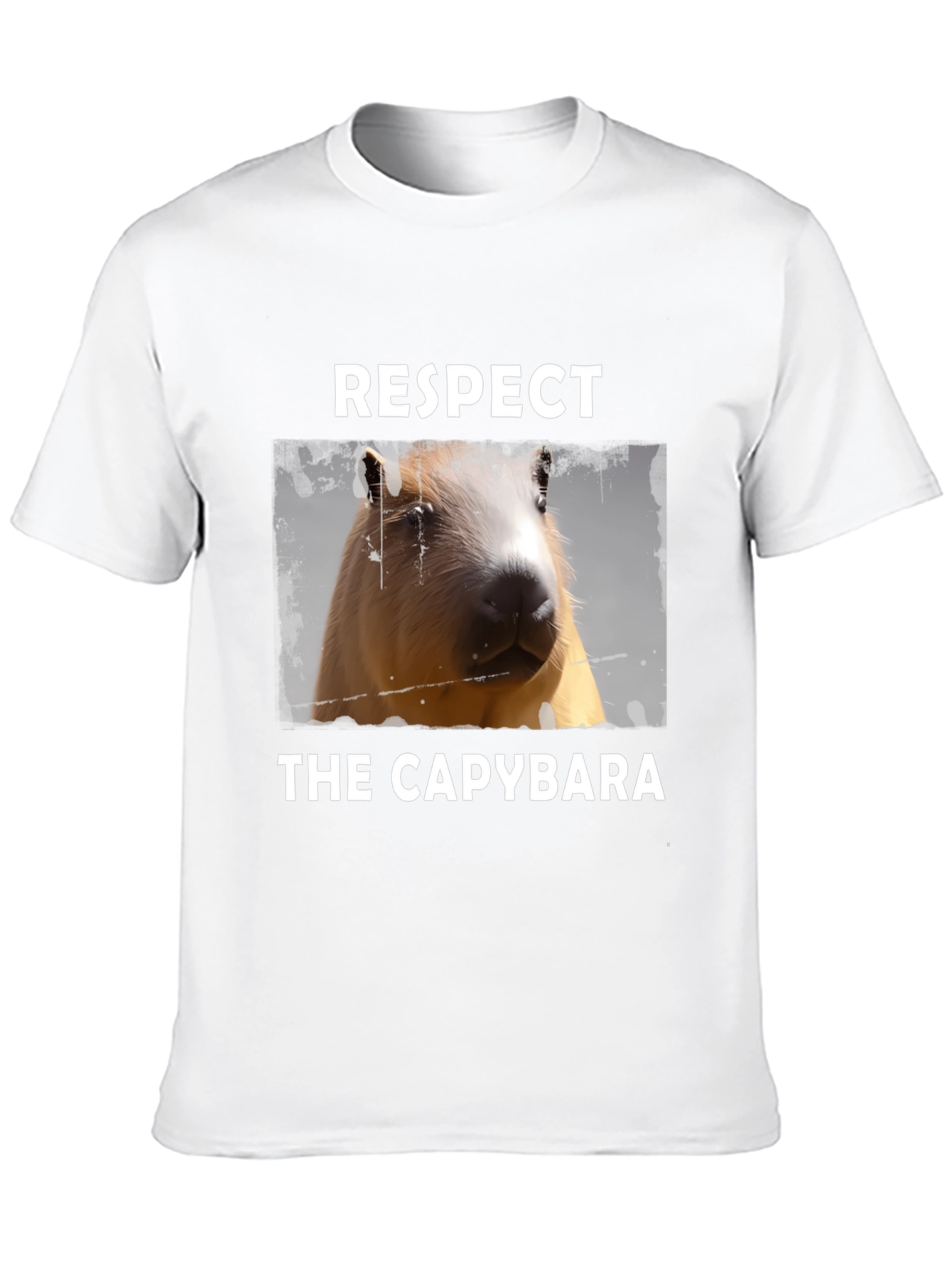 Respect the Capybara Graphic T-Shirt