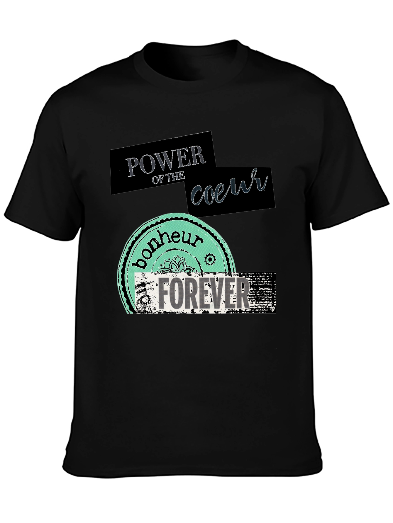 Power of Coeur Graphic T-Shirt