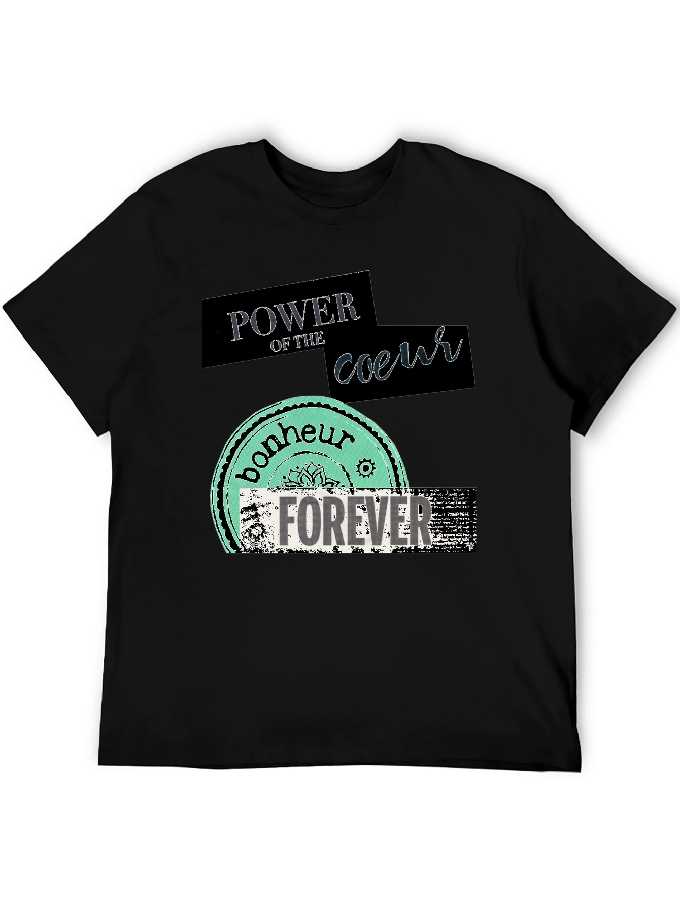 Power of Coeur Graphic T-Shirt