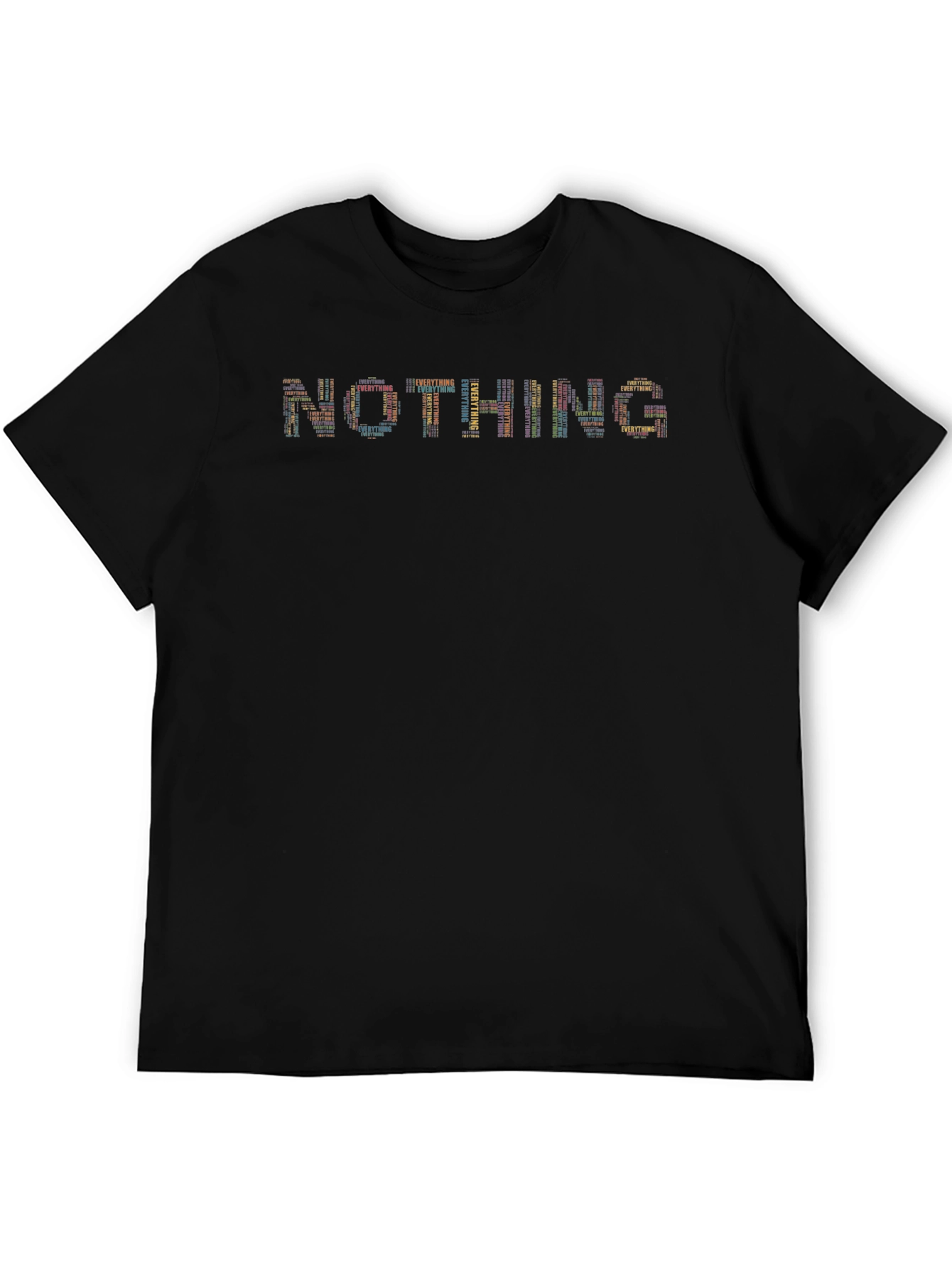 Nothing T-Shirt - Black Tee