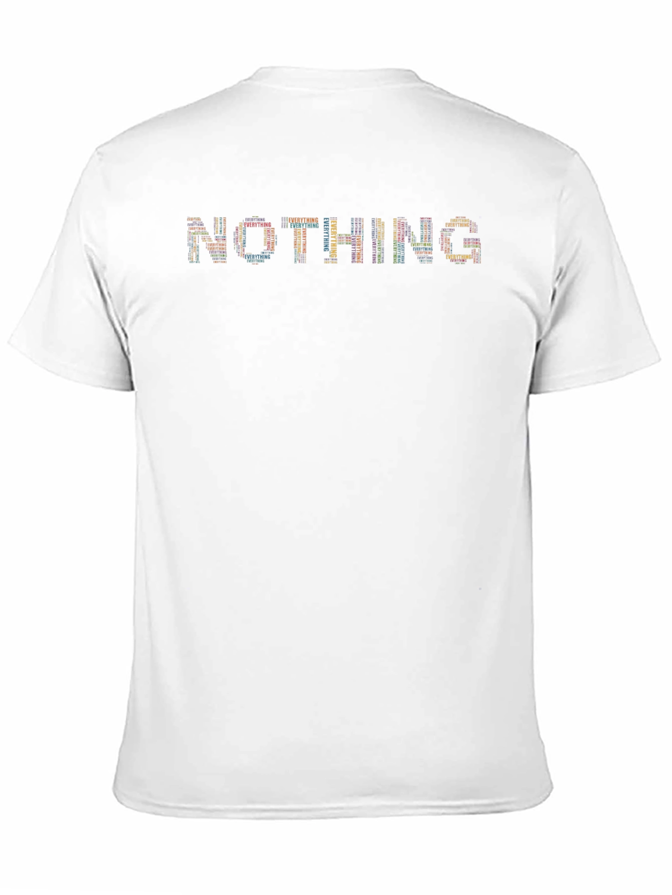 Nothing T-Shirt - Black Tee