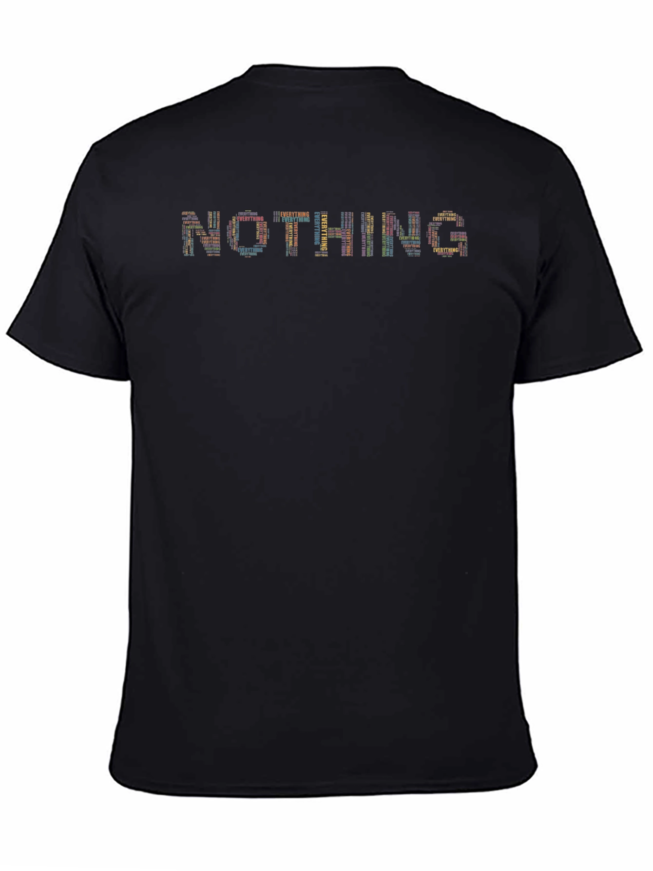 Nothing T-Shirt - Black Tee