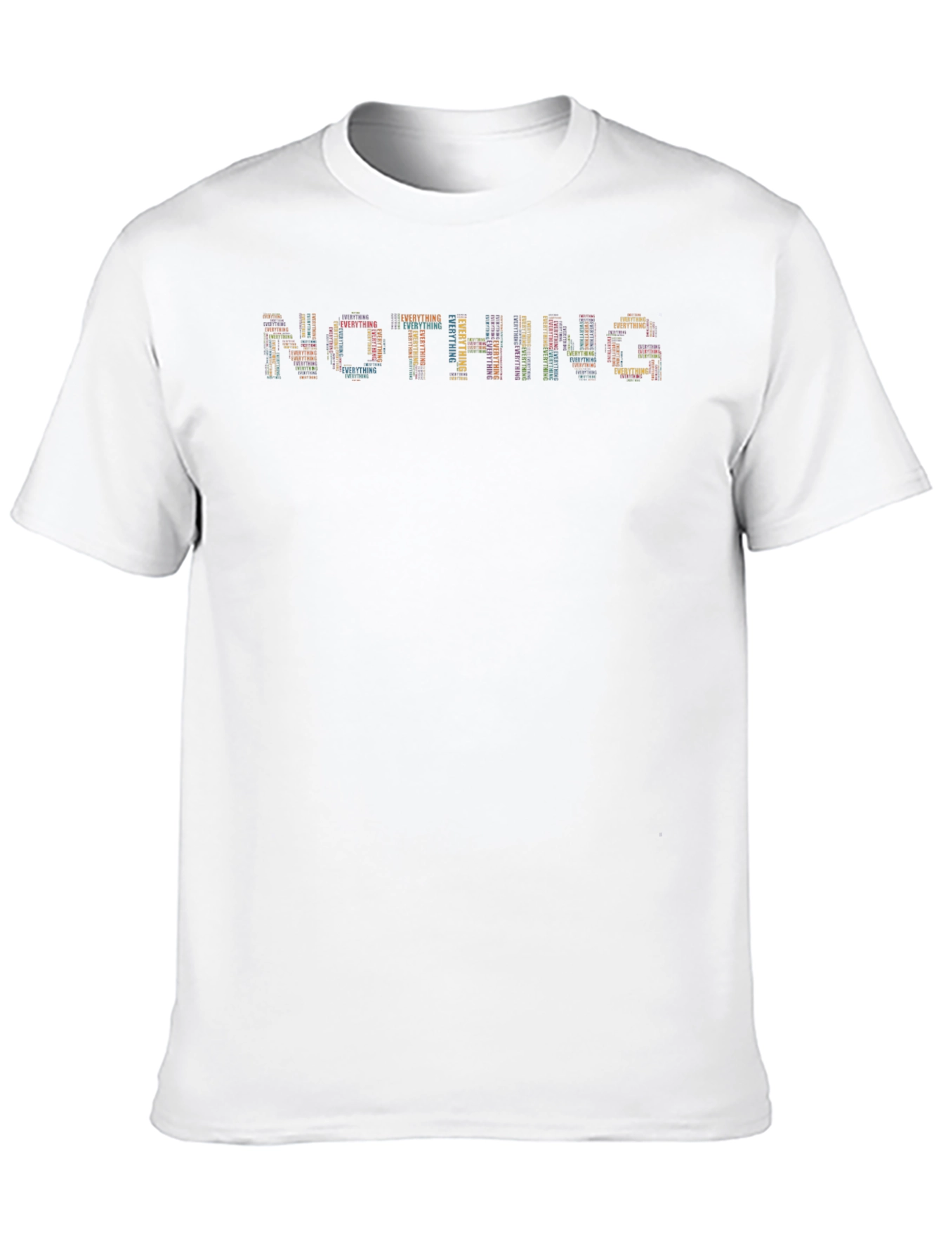 Nothing T-Shirt - Black Tee