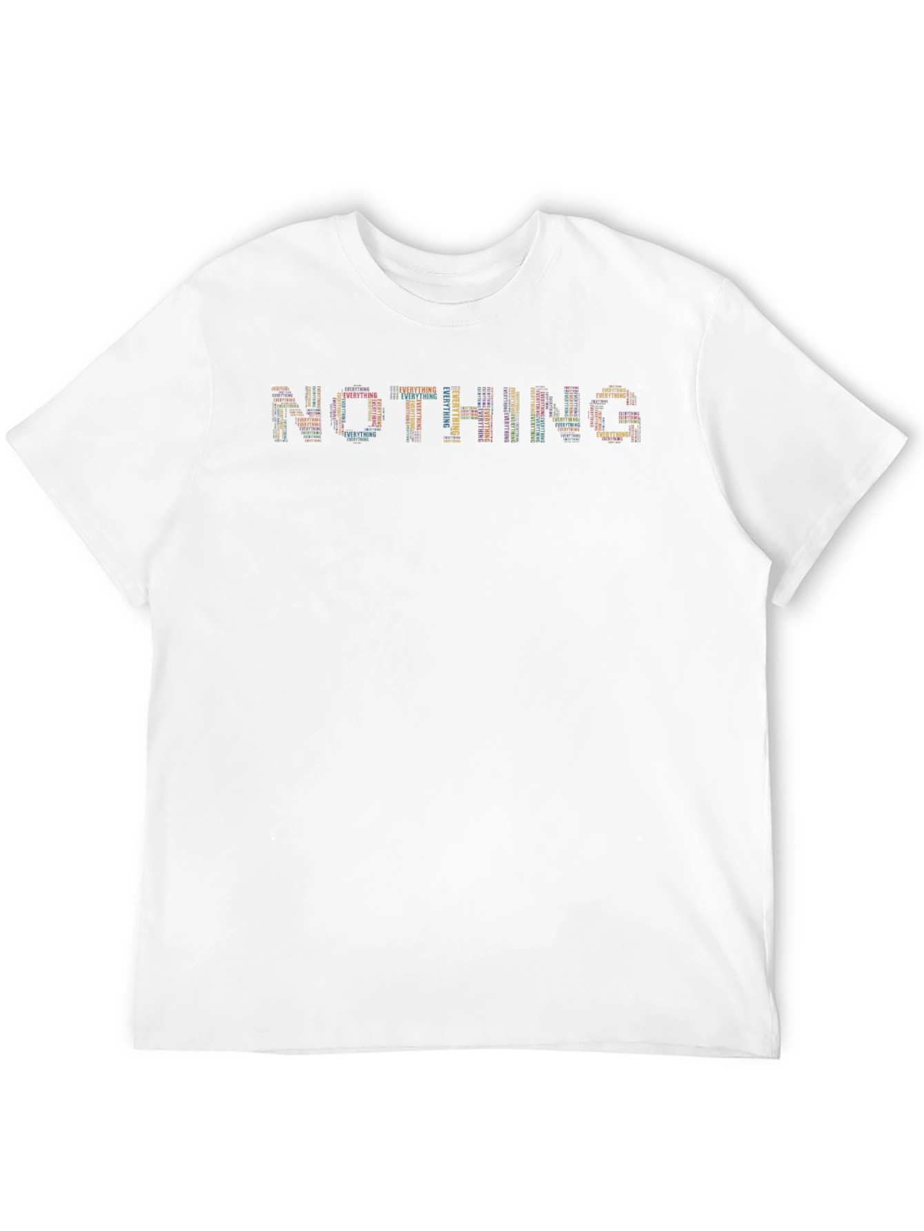 Nothing T-Shirt - Black Tee