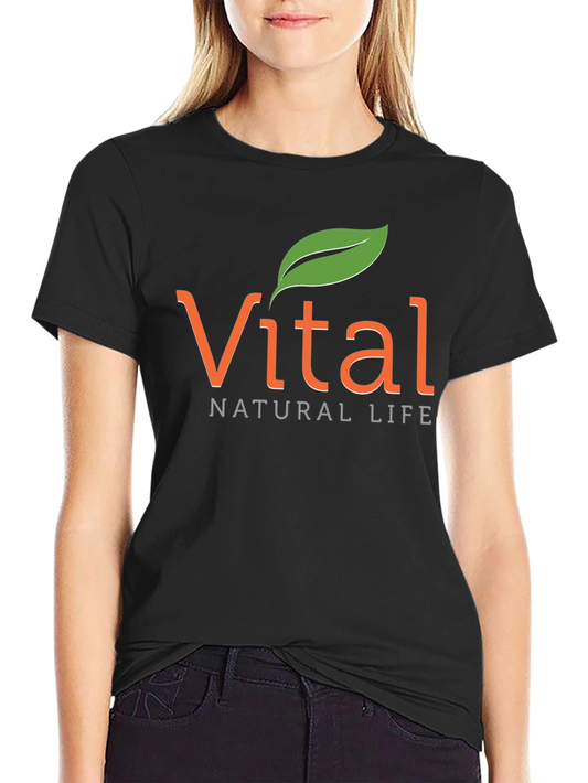 Vital Natural Life Black T-Shirt