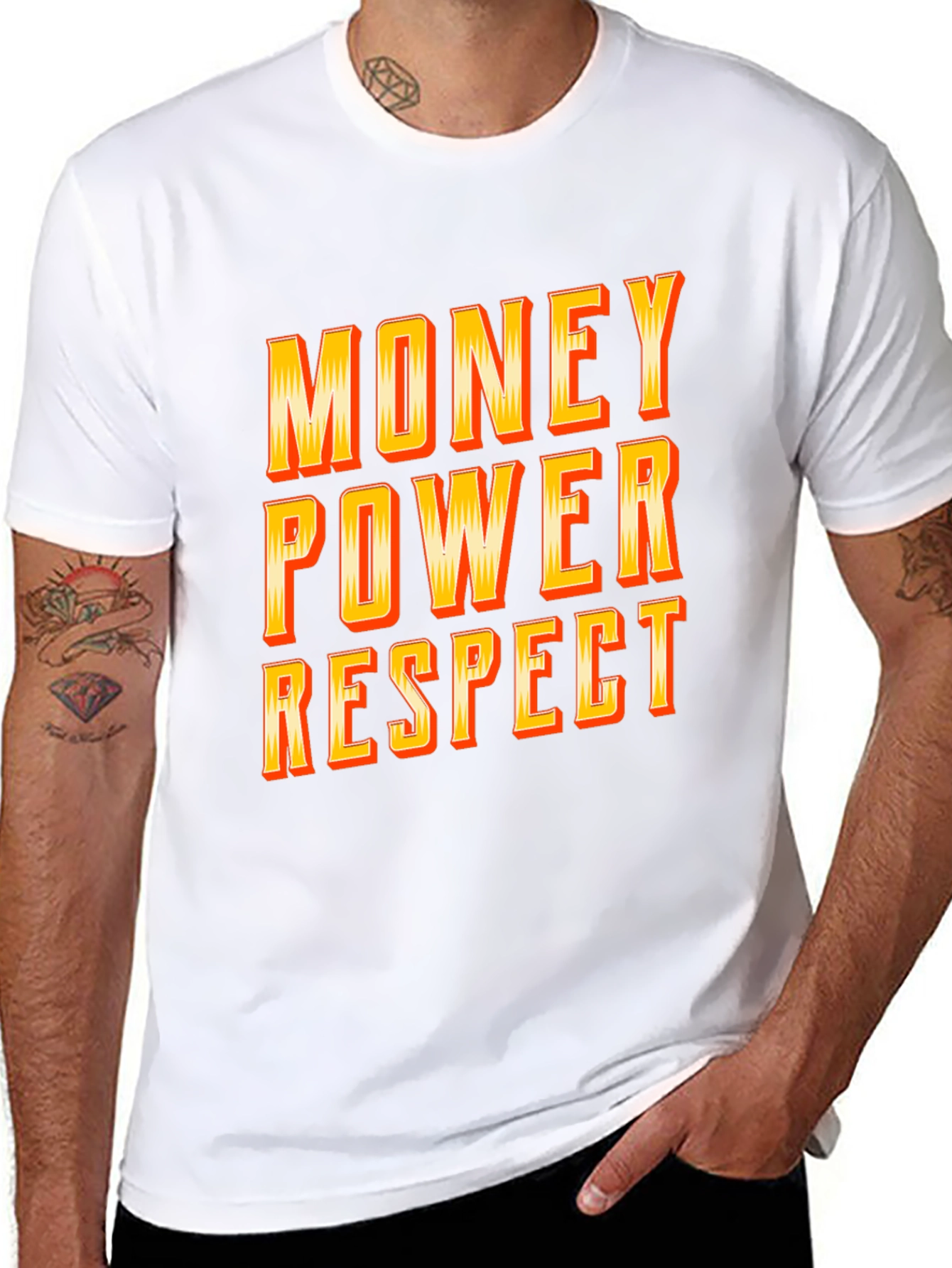 Money Power Respect Graphic Tee