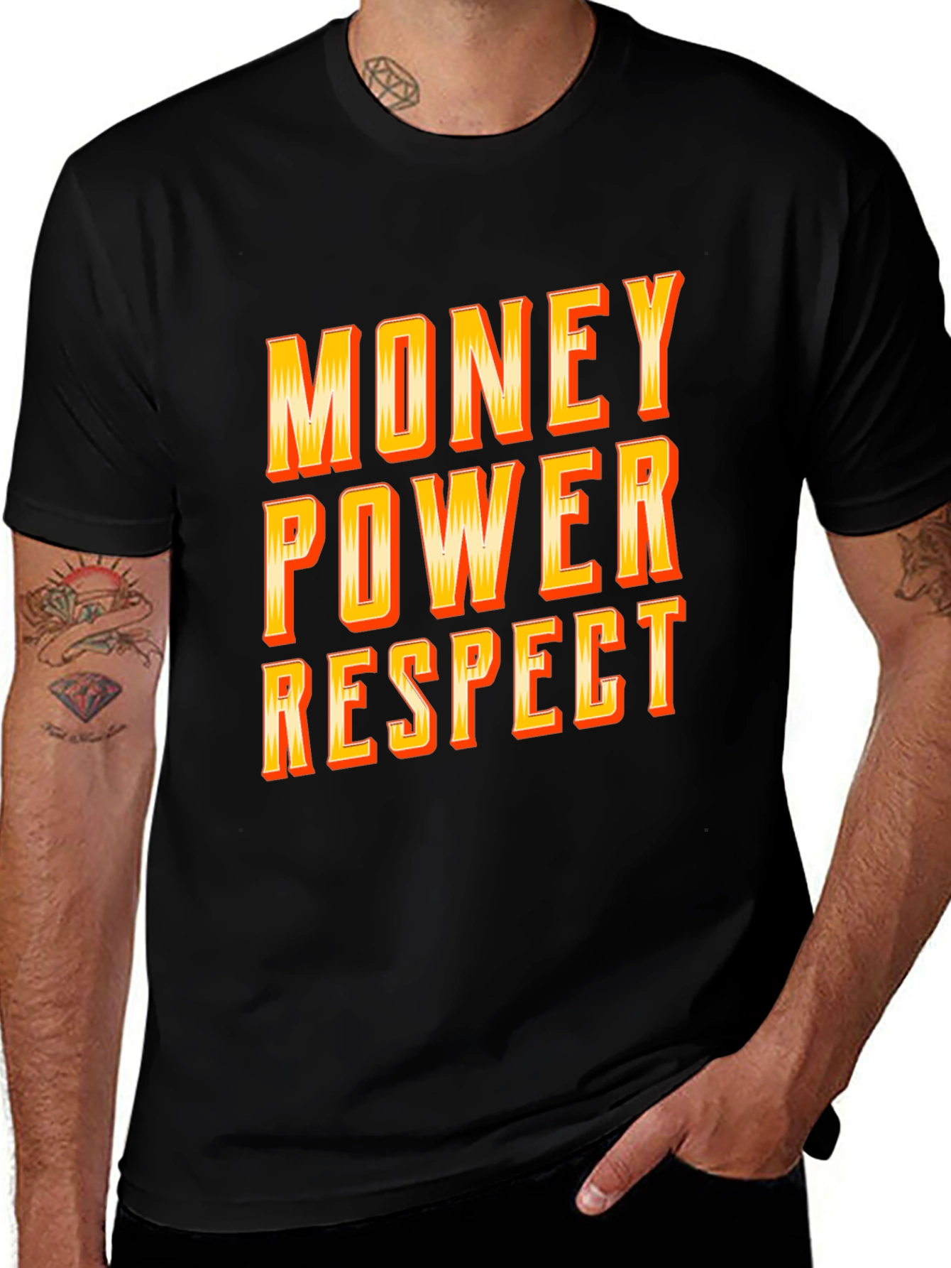 Money Power Respect Graphic Tee