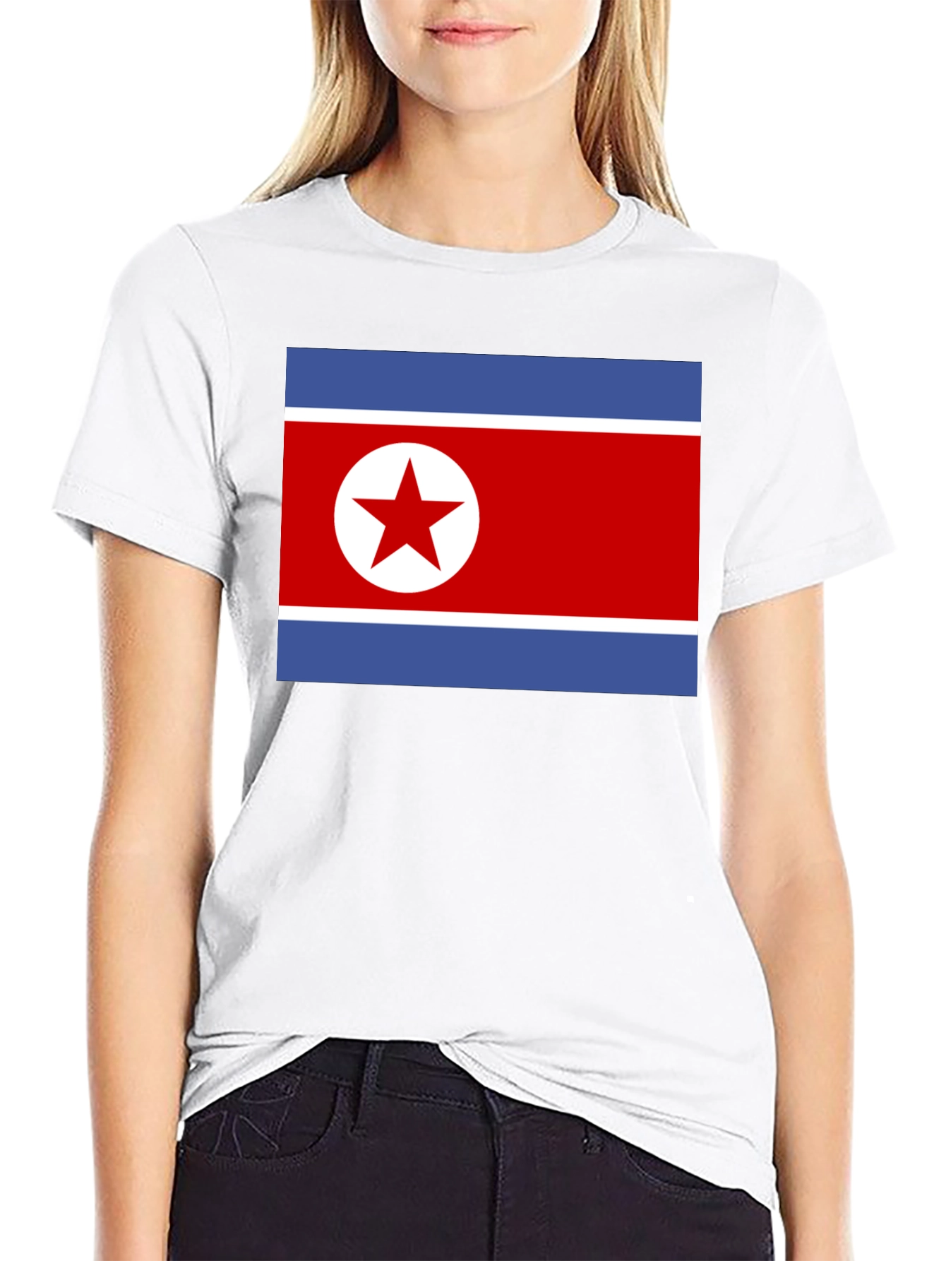 North Korea Flag T-Shirt