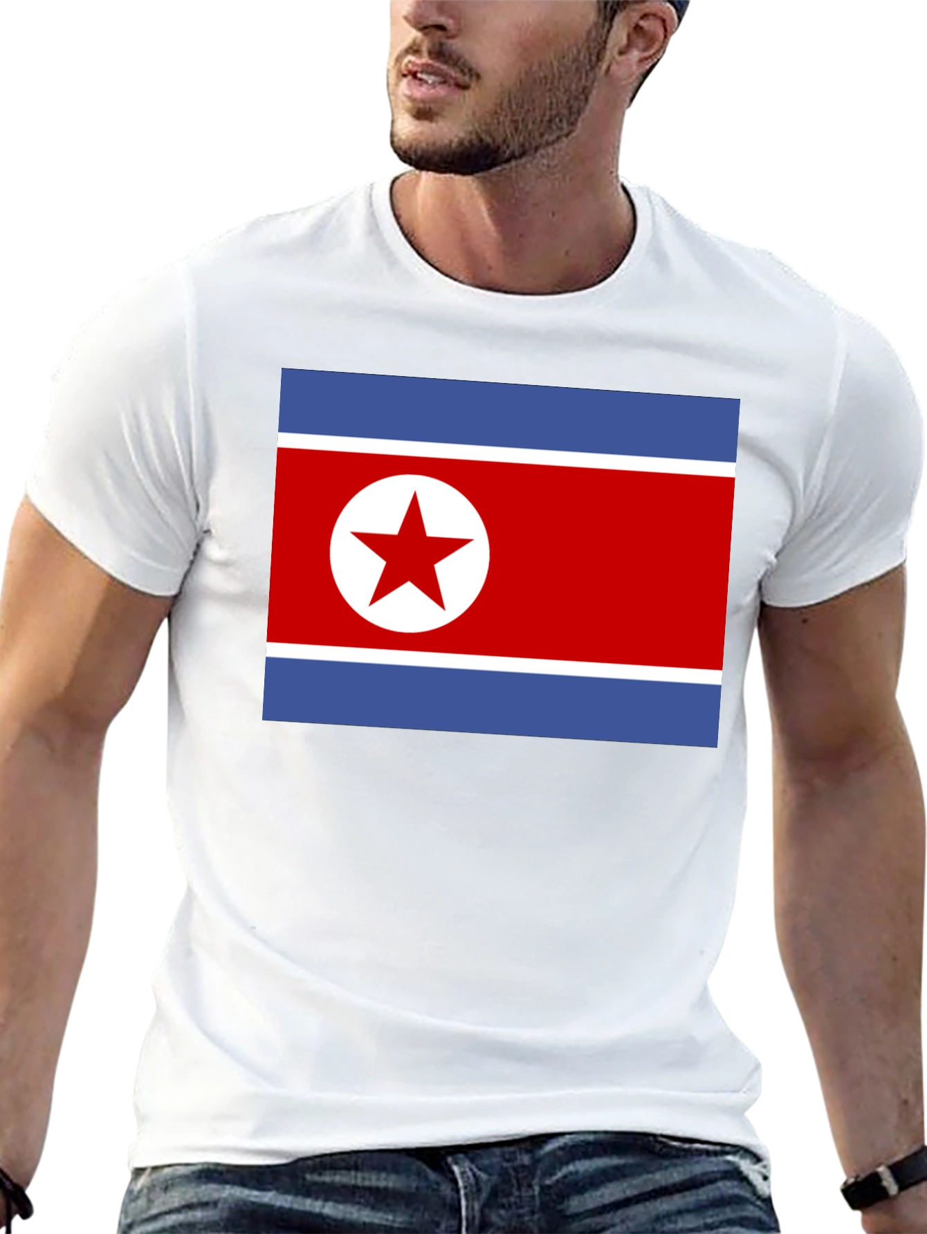 North Korea Flag T-Shirt