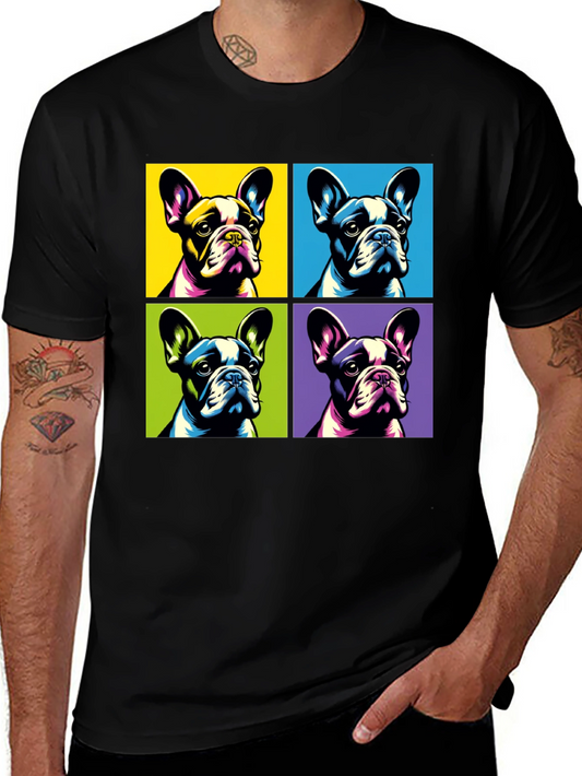 Pop Art French Bulldog T-Shirt