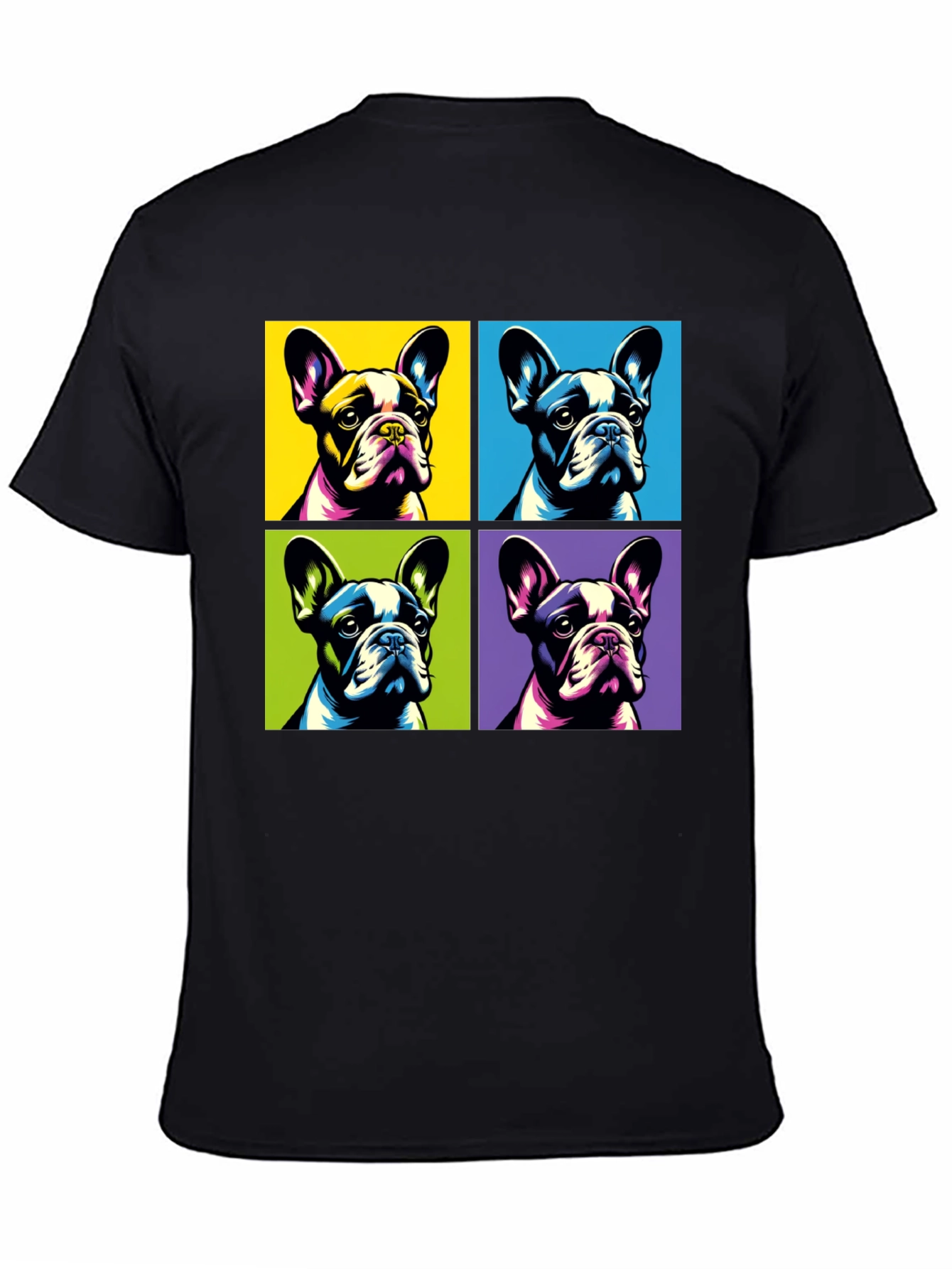 Pop Art French Bulldog T-Shirt