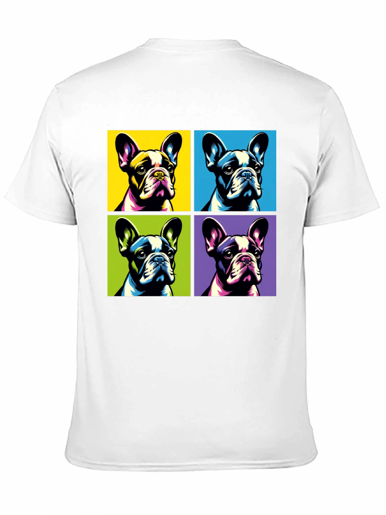 Pop Art French Bulldog T-Shirt