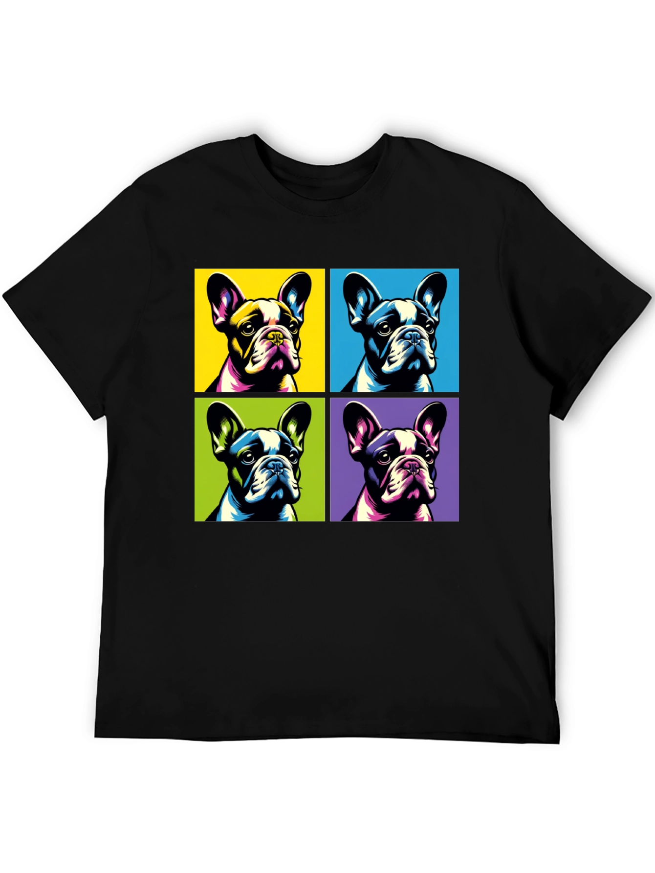 Pop Art French Bulldog T-Shirt