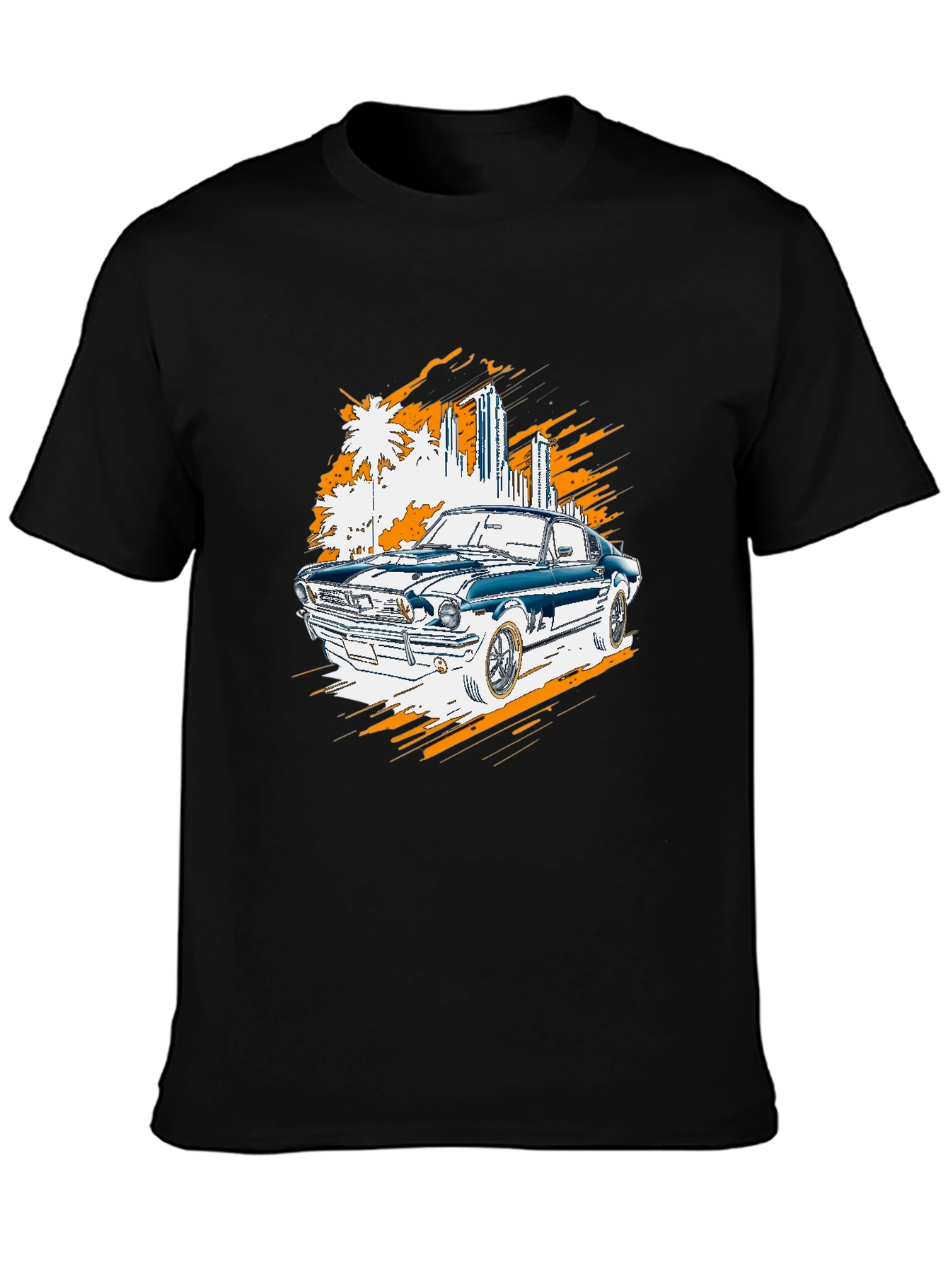 Classic Car Tee: Retro Automotive Graphic T-Shirt