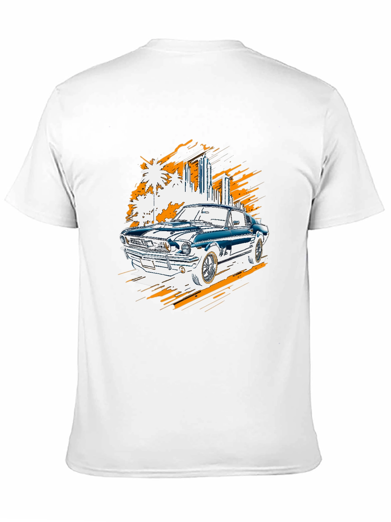 Classic Car Tee: Retro Automotive Graphic T-Shirt