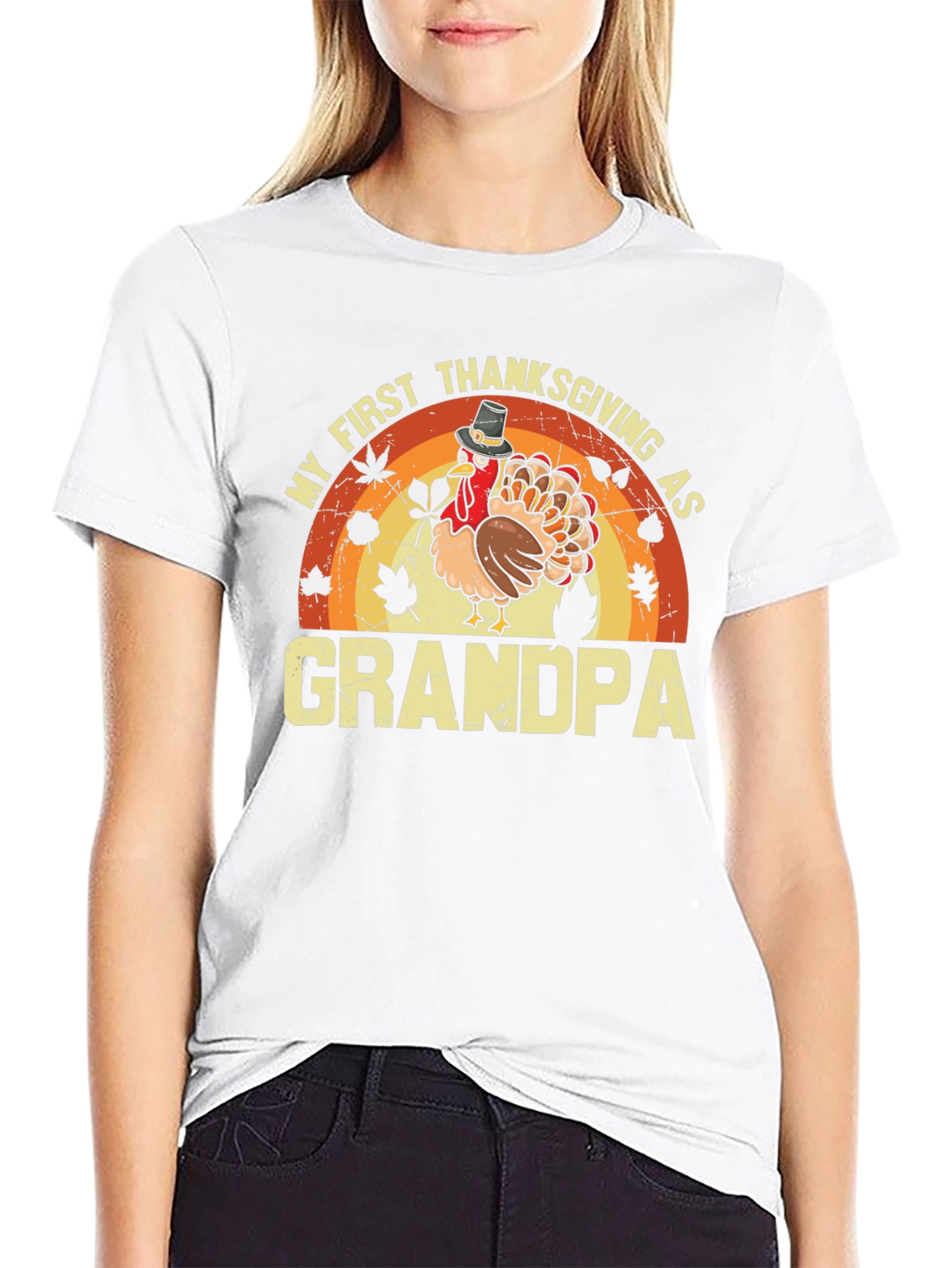 First Thanksgiving as Grandpa T-Shirt