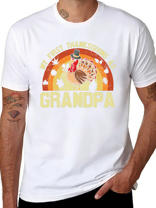 First Thanksgiving as Grandpa T-Shirt