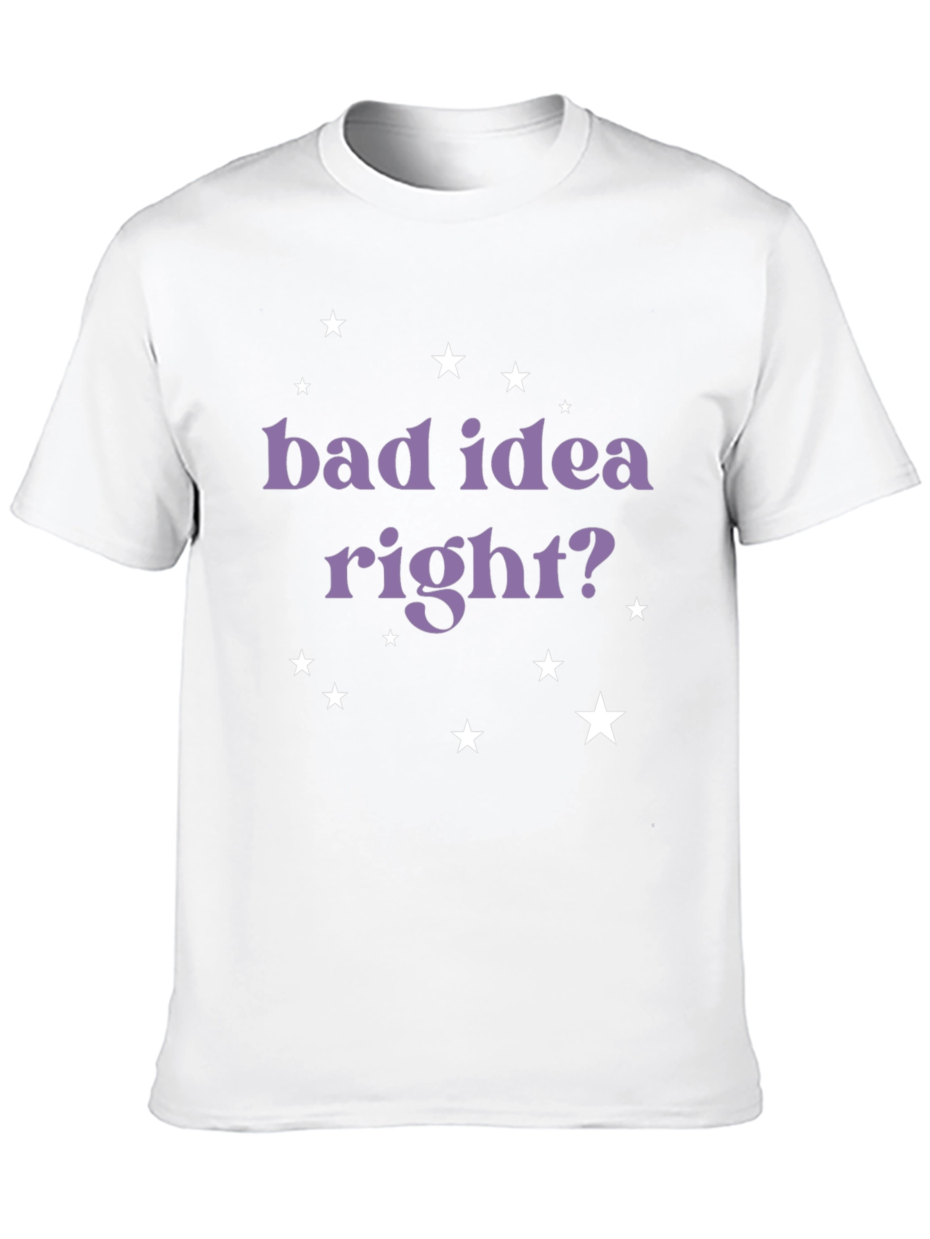 Bad Idea Right? Graphic T-Shirt - Black