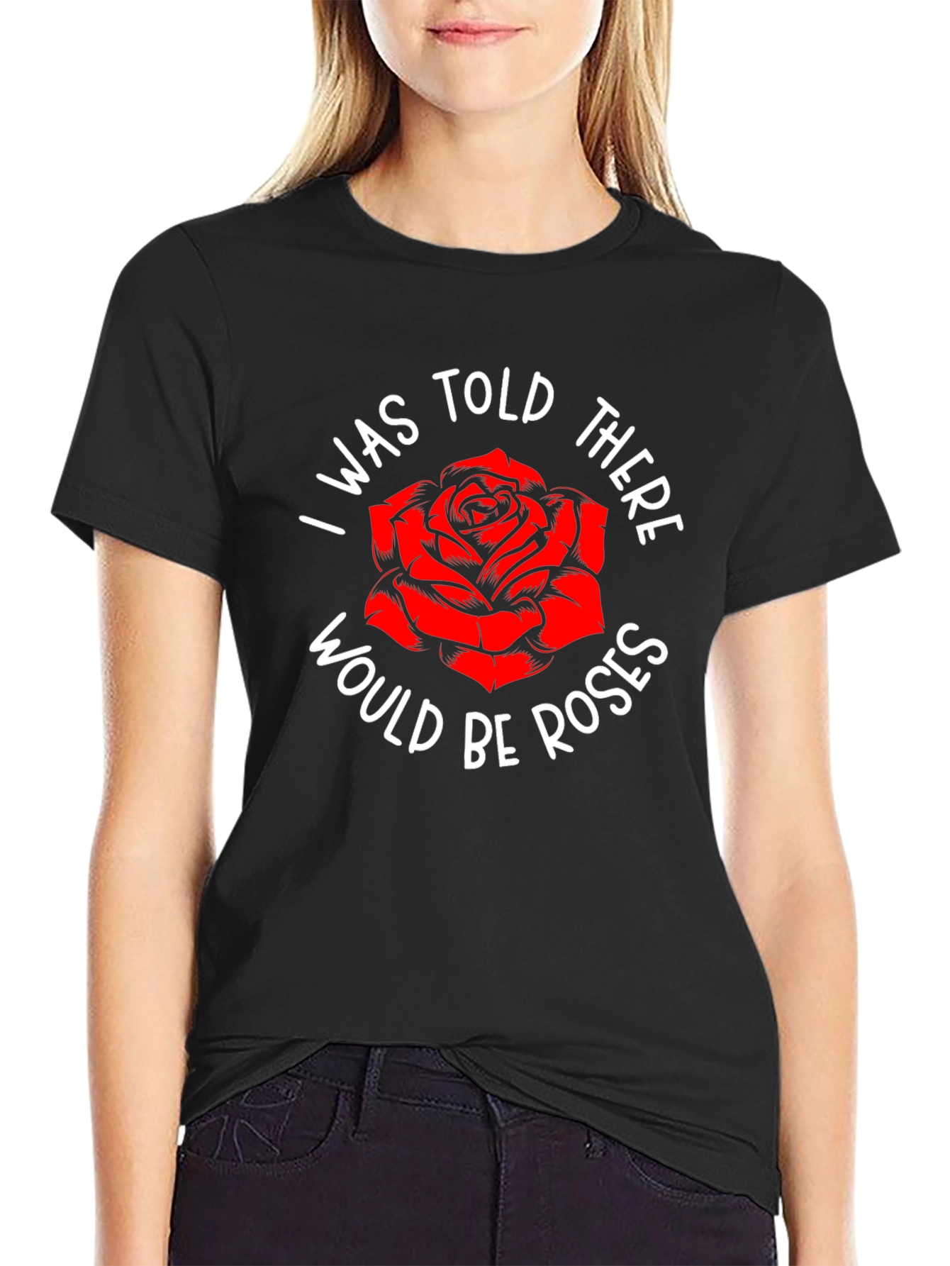 Roses Graphic T-Shirt Humor Tee