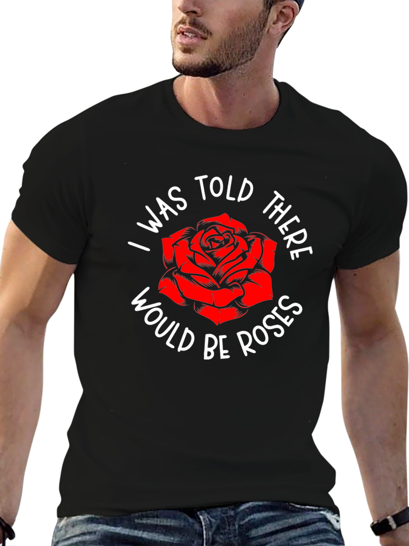 Roses Graphic T-Shirt Humor Tee