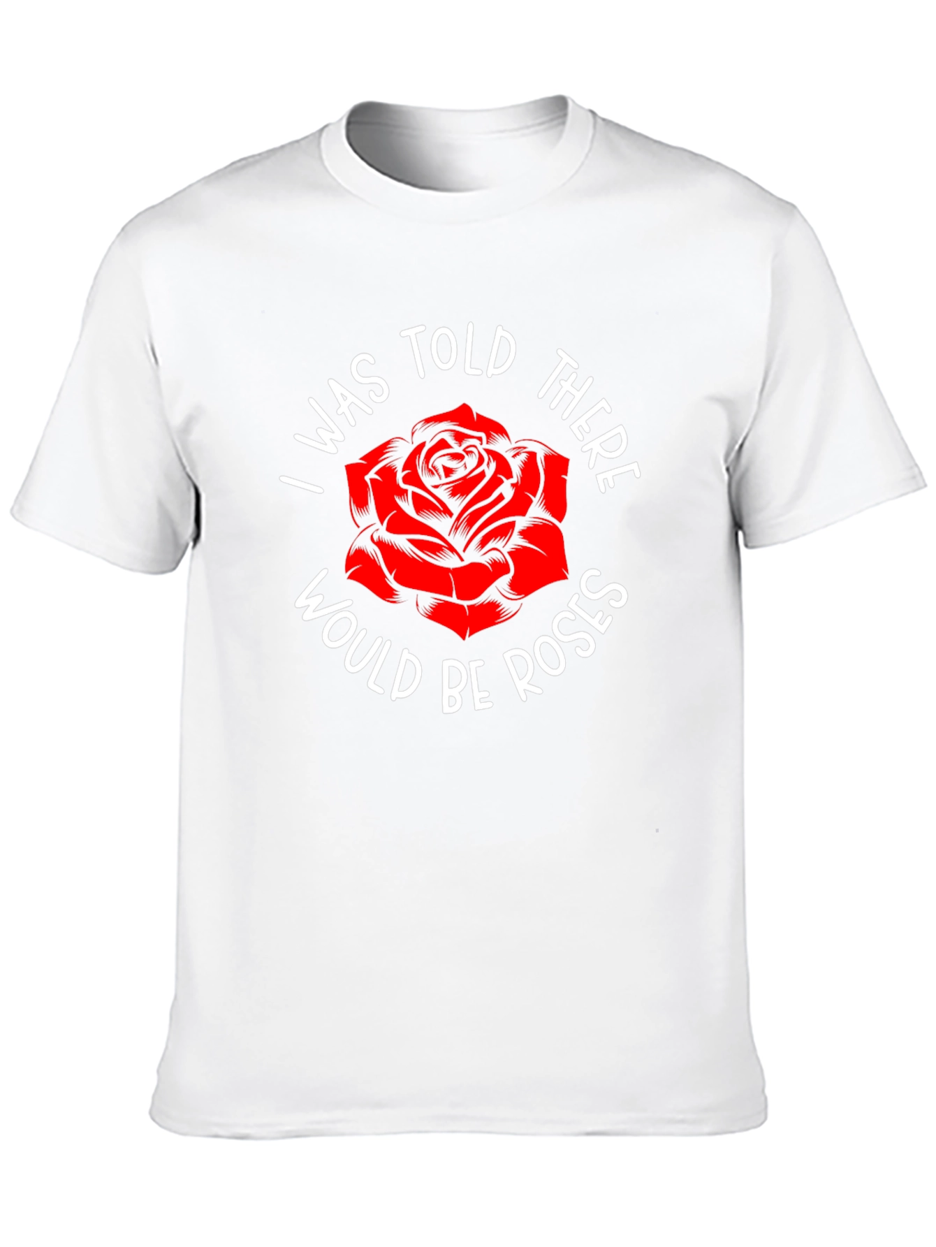 Roses Graphic T-Shirt Humor Tee