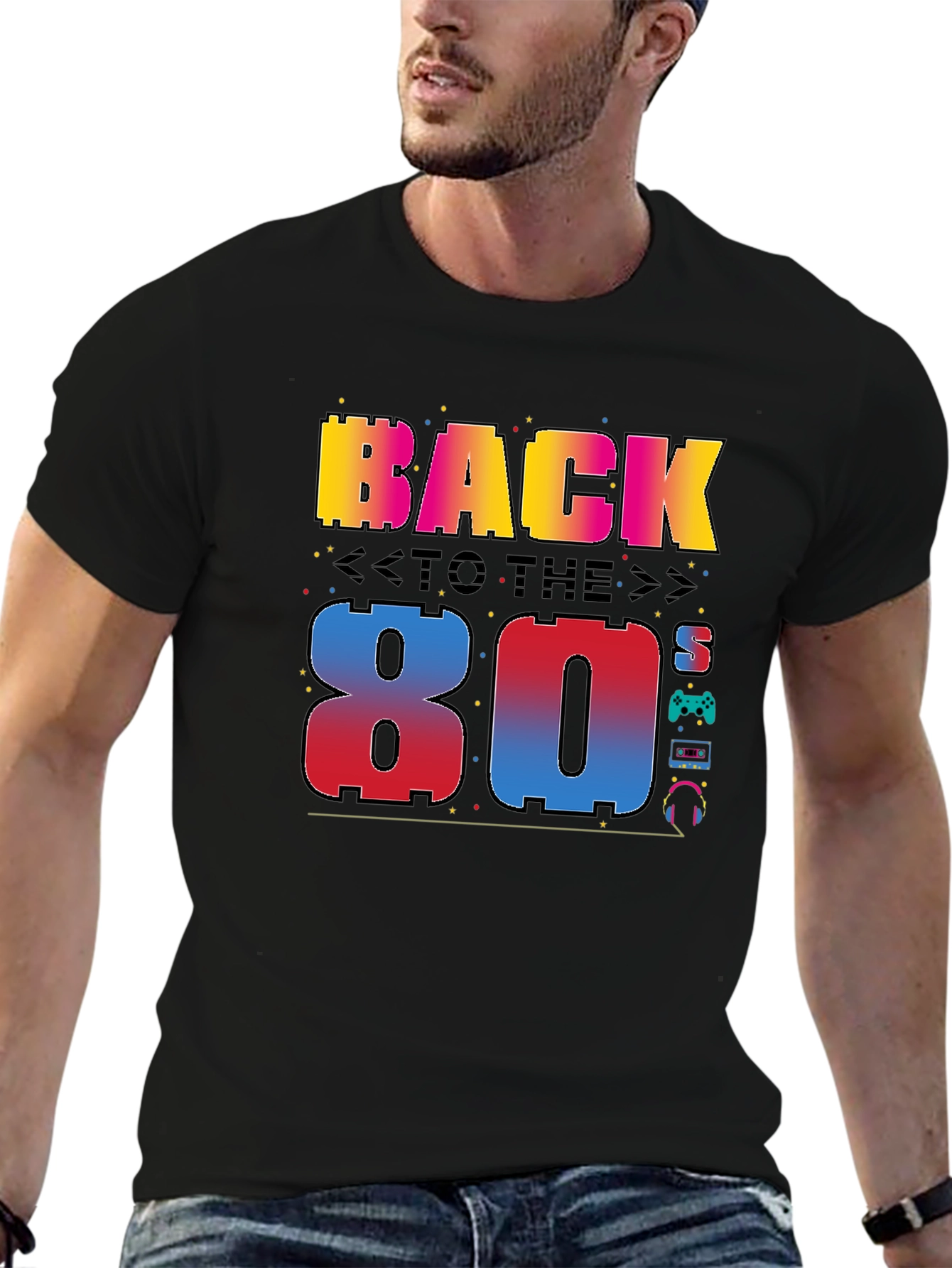 Retro 80s Graphic T-Shirt