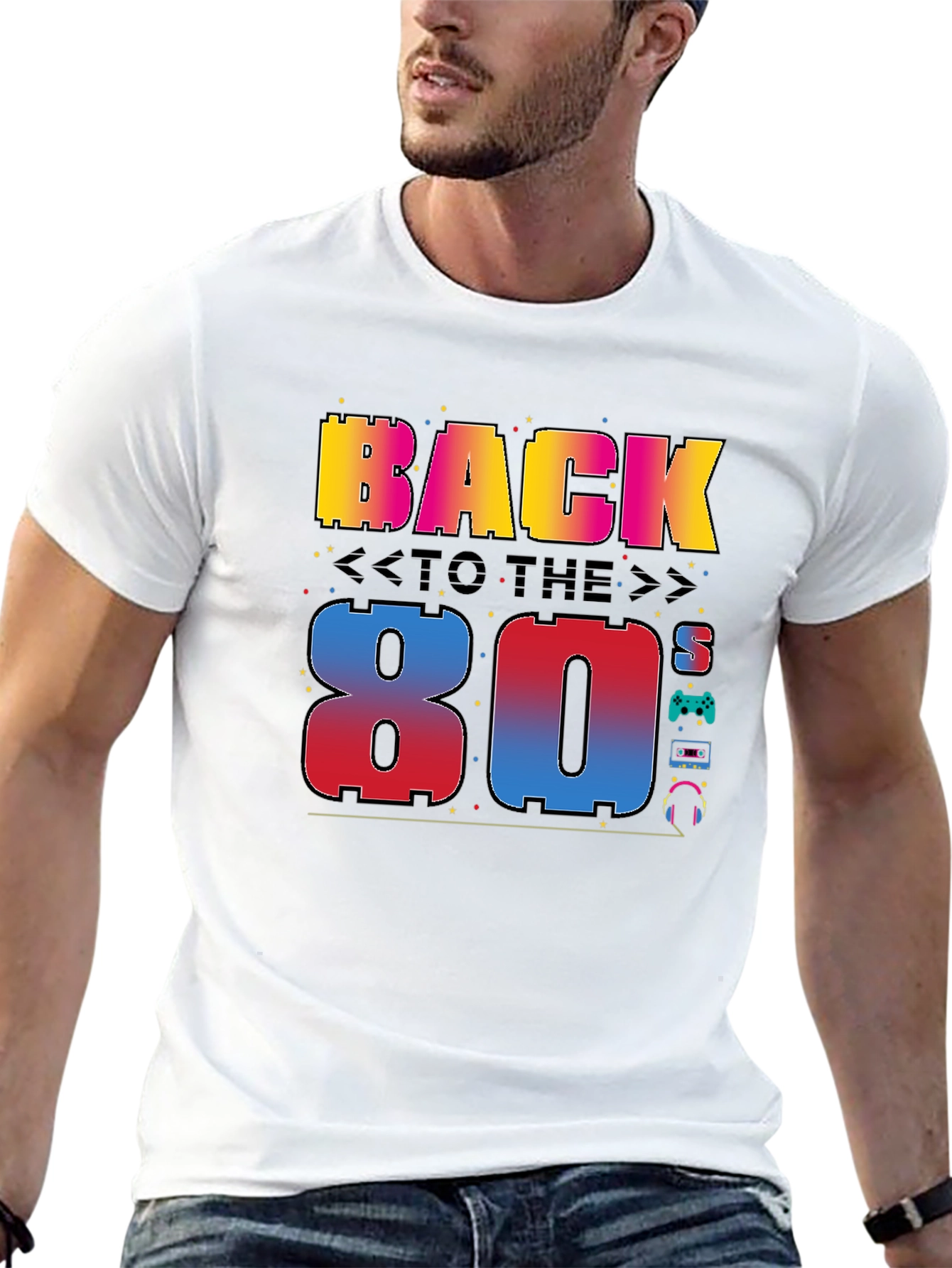 Retro 80s Graphic T-Shirt