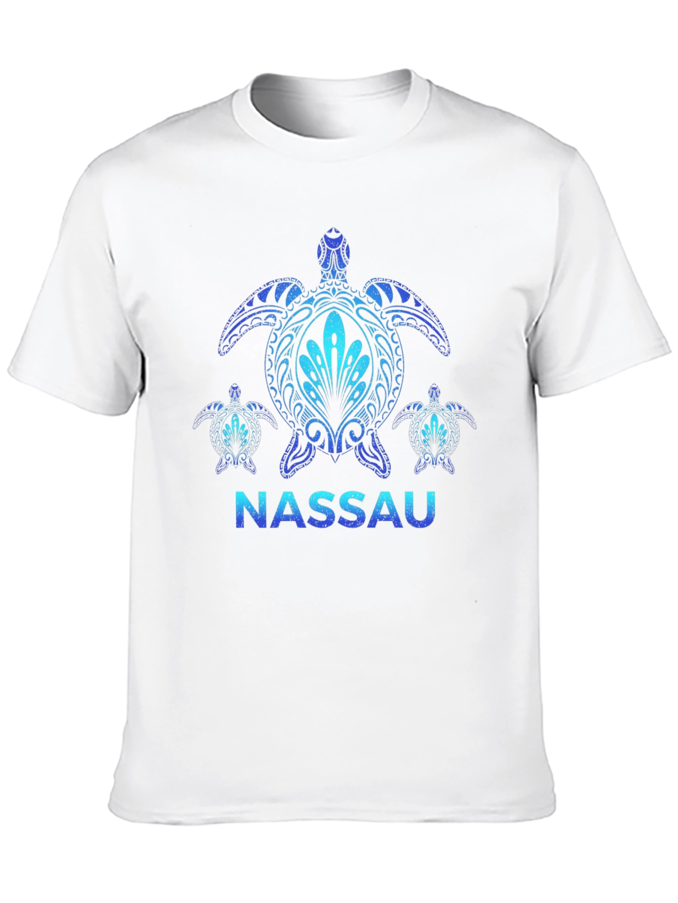 Nassau Turtle Graphic Black T-Shirt