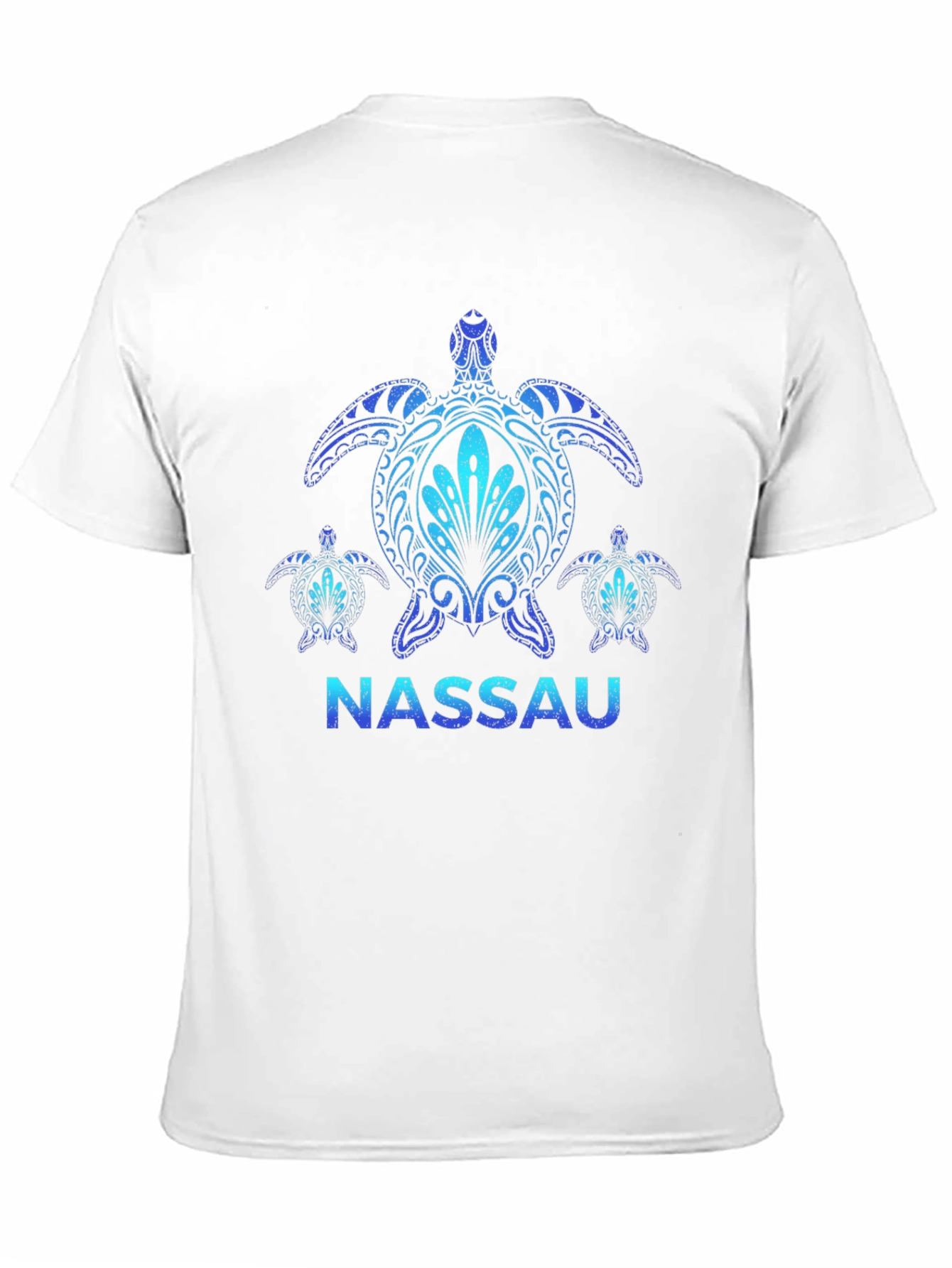 Nassau Turtle Graphic Black T-Shirt