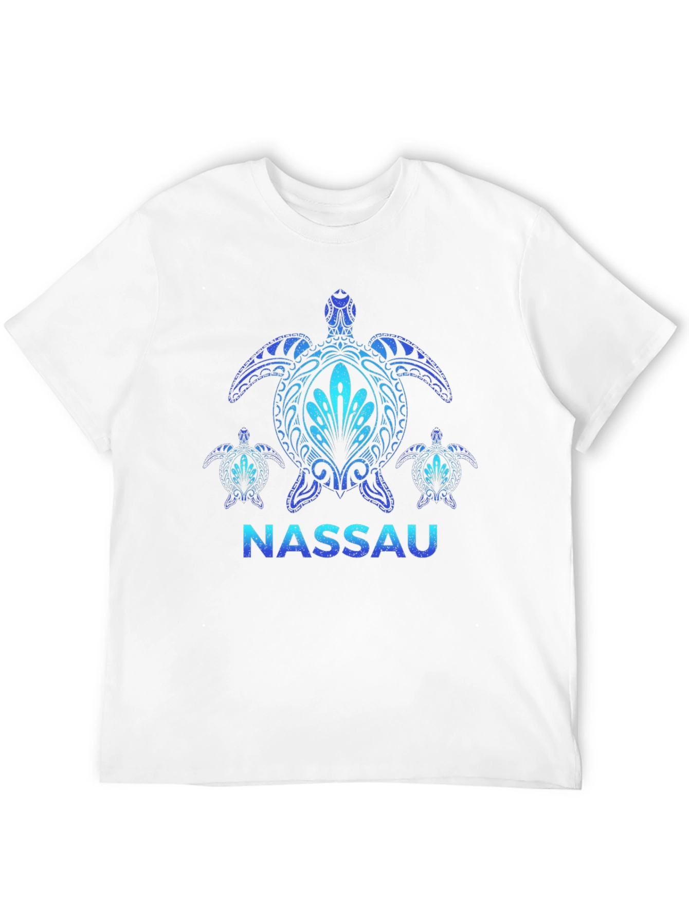 Nassau Turtle Graphic Black T-Shirt