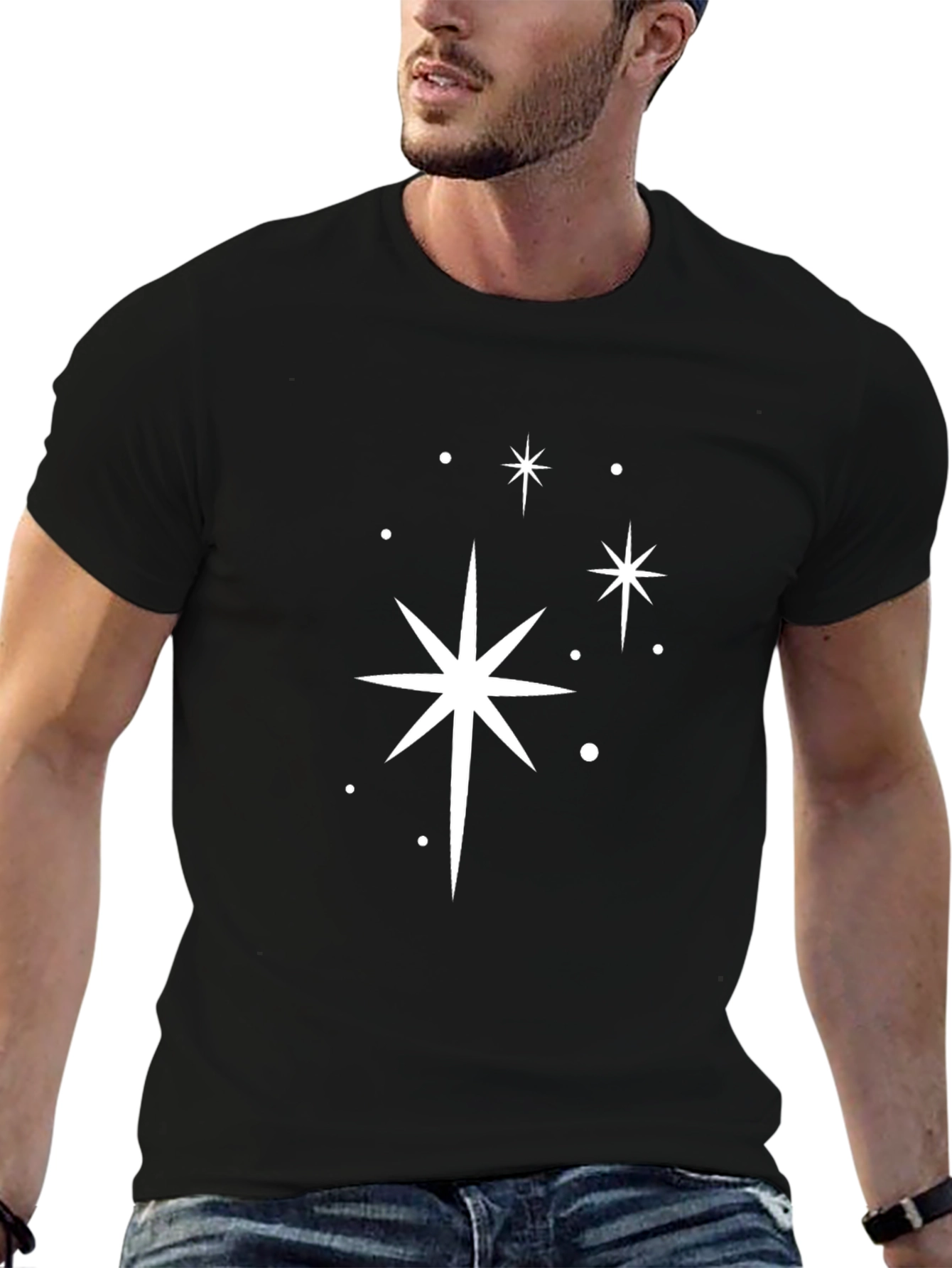 Retro Starburst Graphic Tee